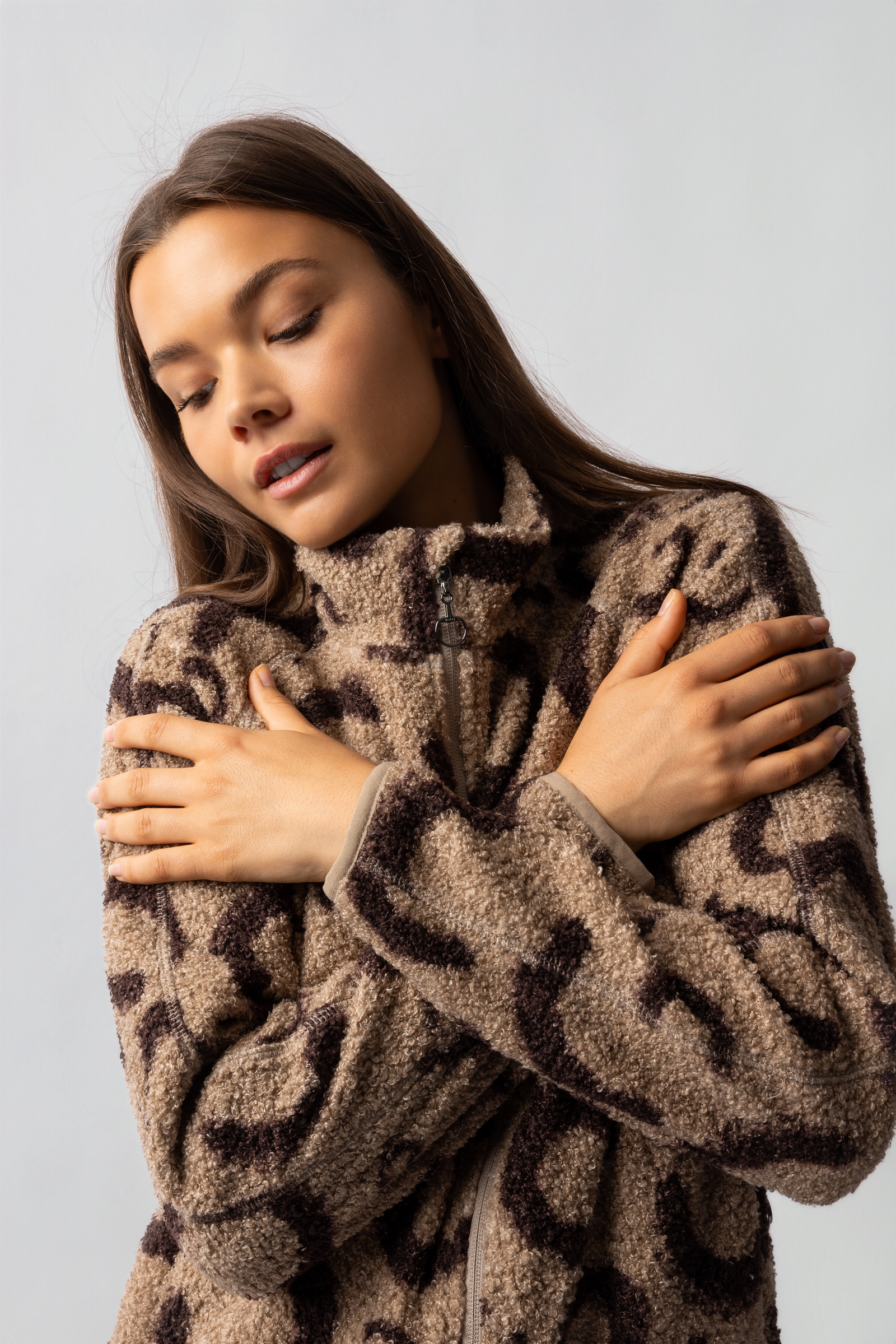 Horze Ariana Dames Teddyfleece jack