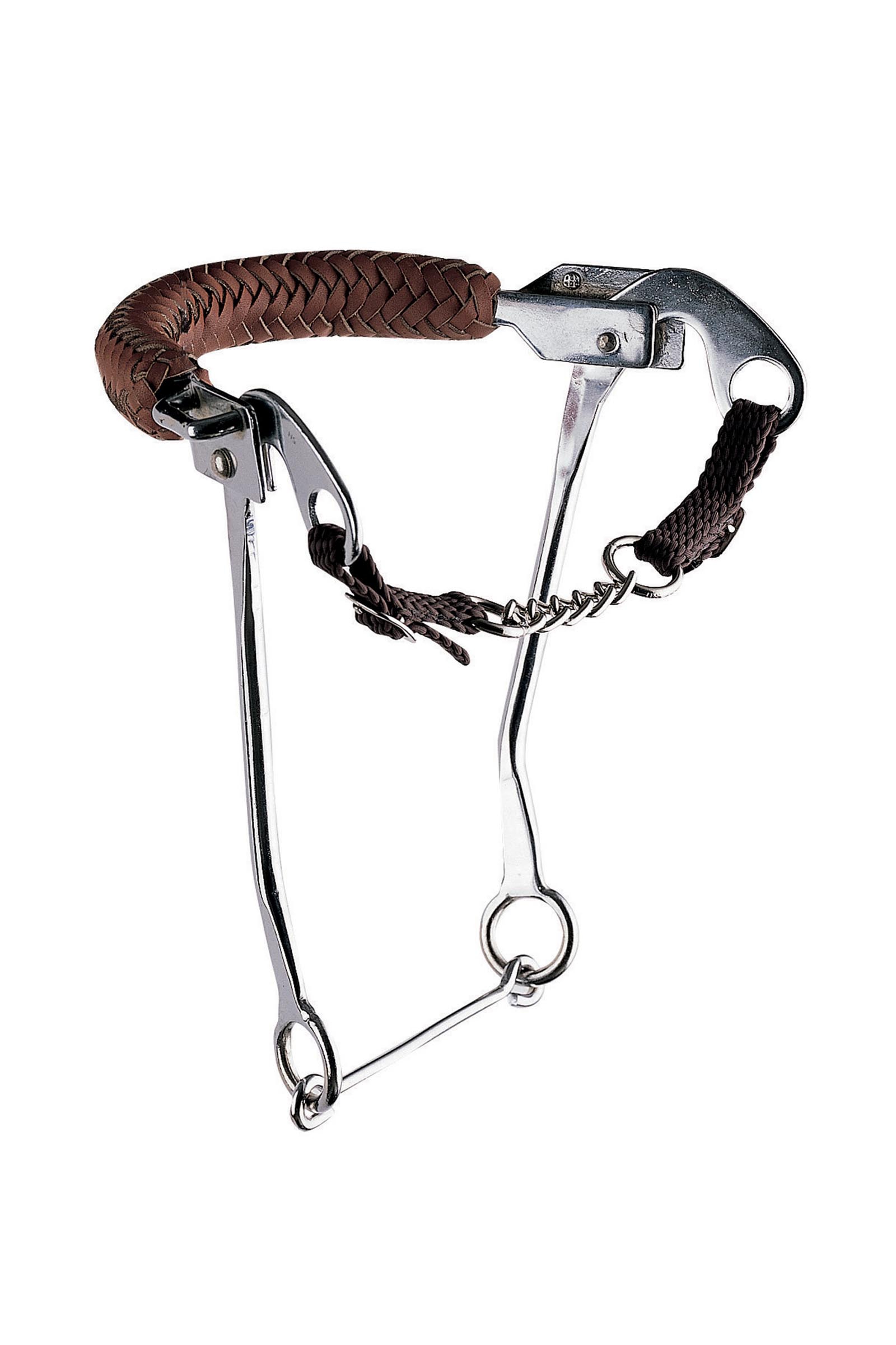 Sprenger hackamore met kinketting, roestvrij staal scharen 35 cm  