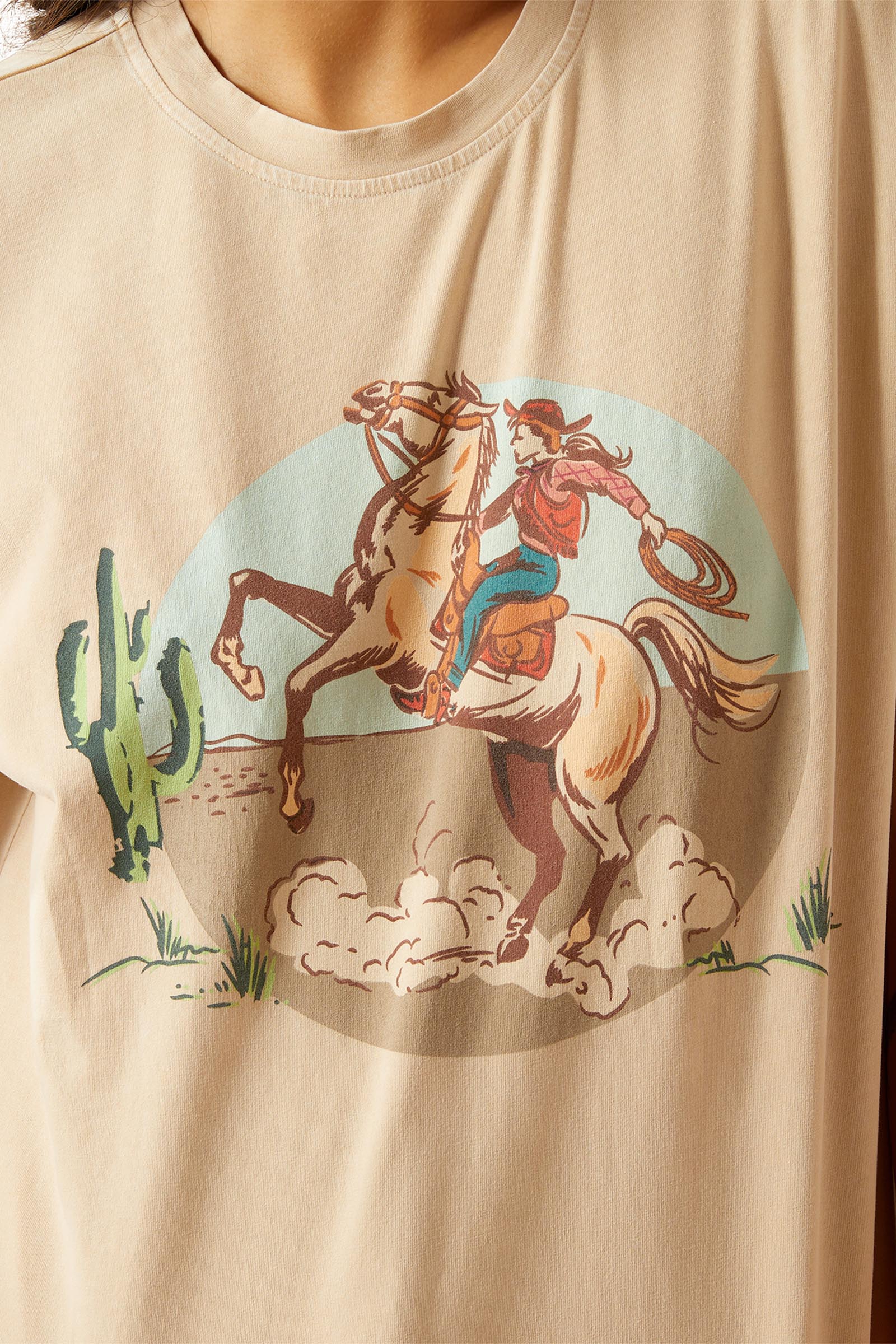 Ariat Ride On dames t-shirt