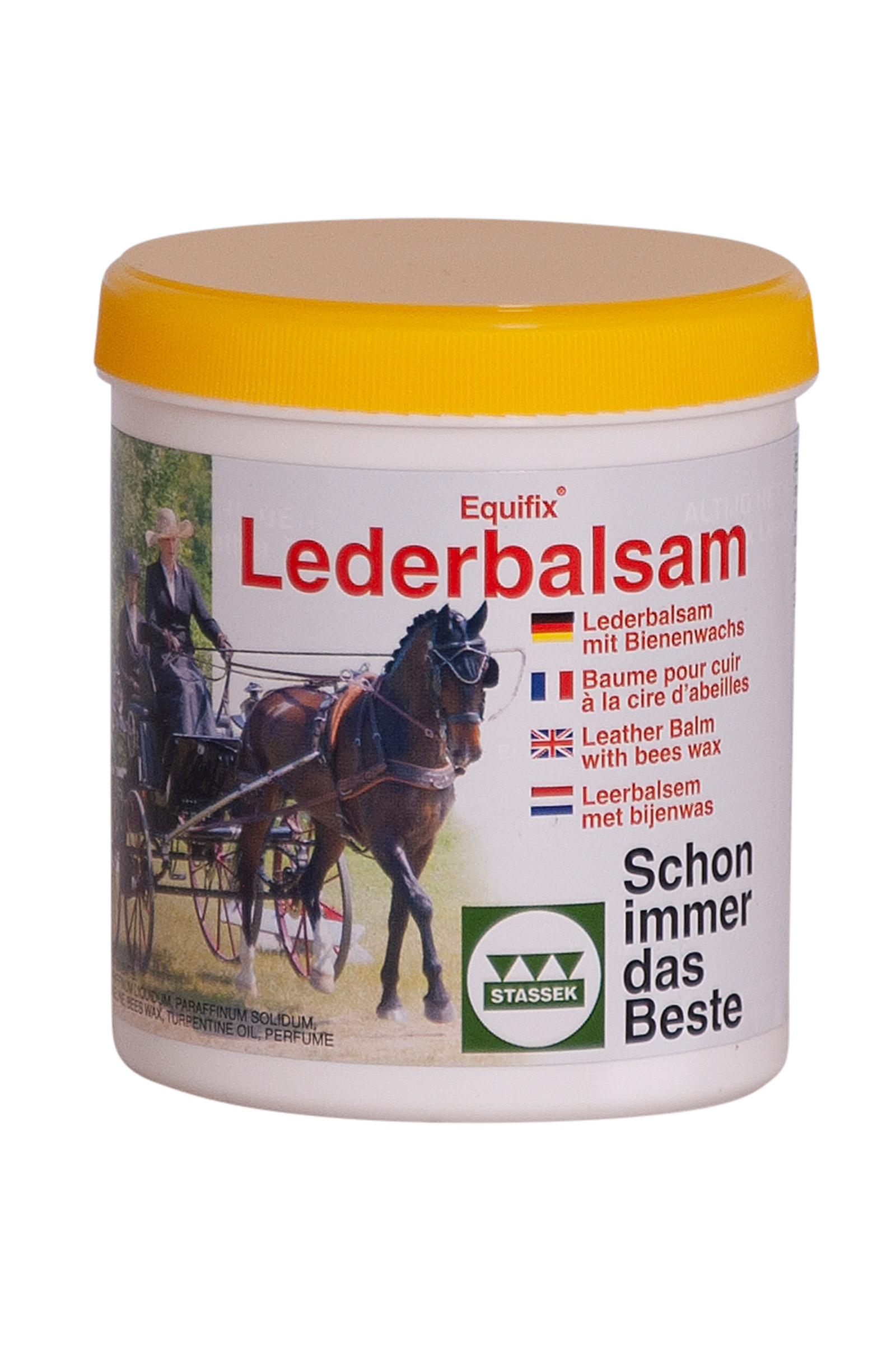 Stassek Equifix Lederbalsem met Bijenwas, 500 ml