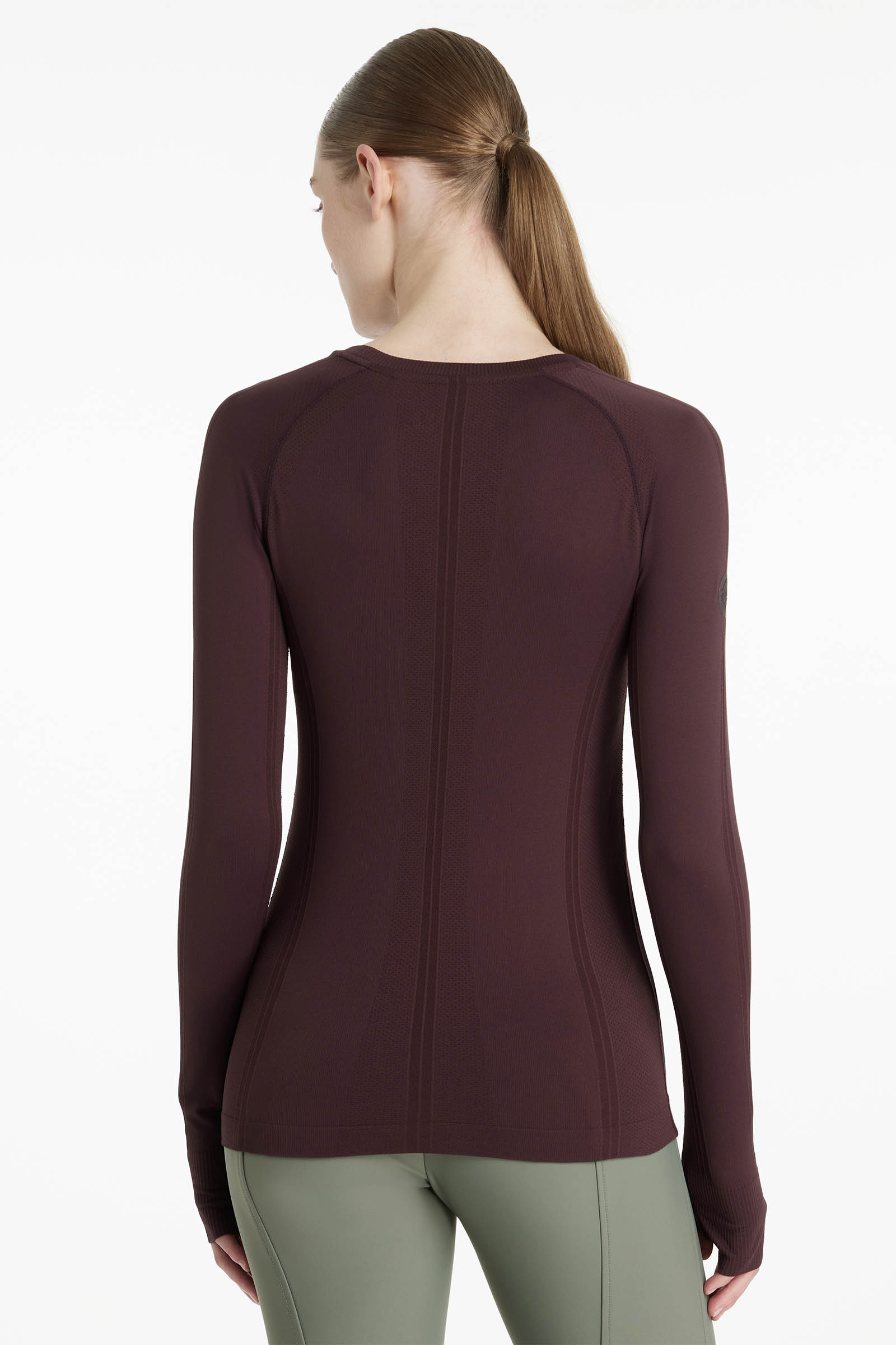 LeMieux Britney naadloze dames UV-top met lange mouwen