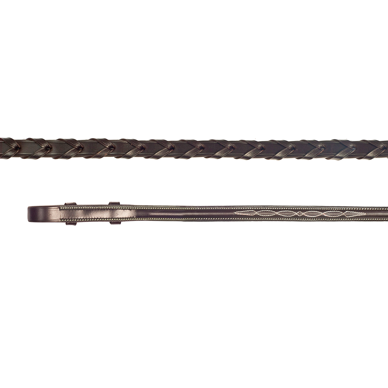 Schockemöhle Sports Hunter Laced Fancy Reins, Hunter teugels, haken