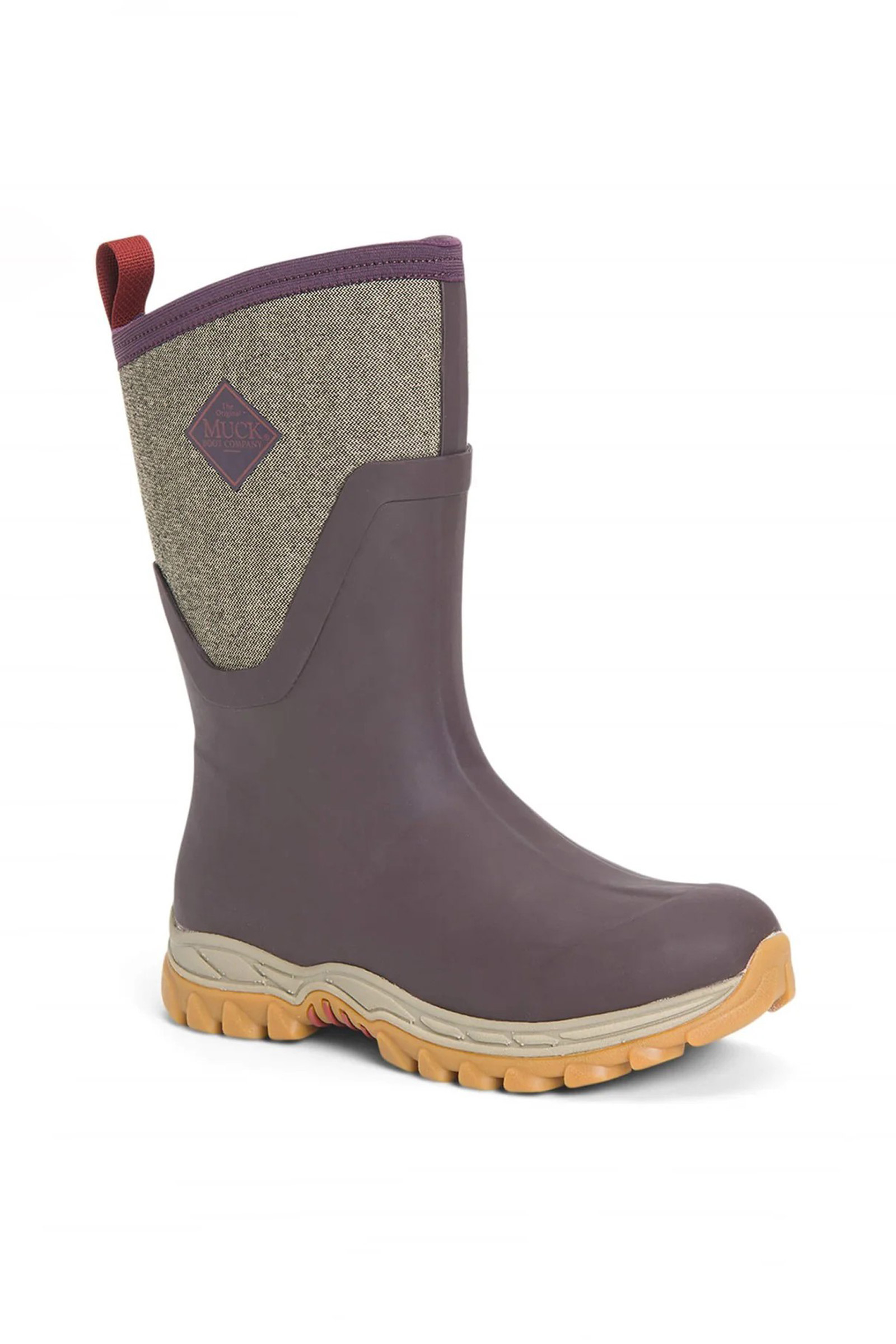 Old Rose Pink Muck Boot Arctic Sport II rubberlaarzen met middelhoge schacht