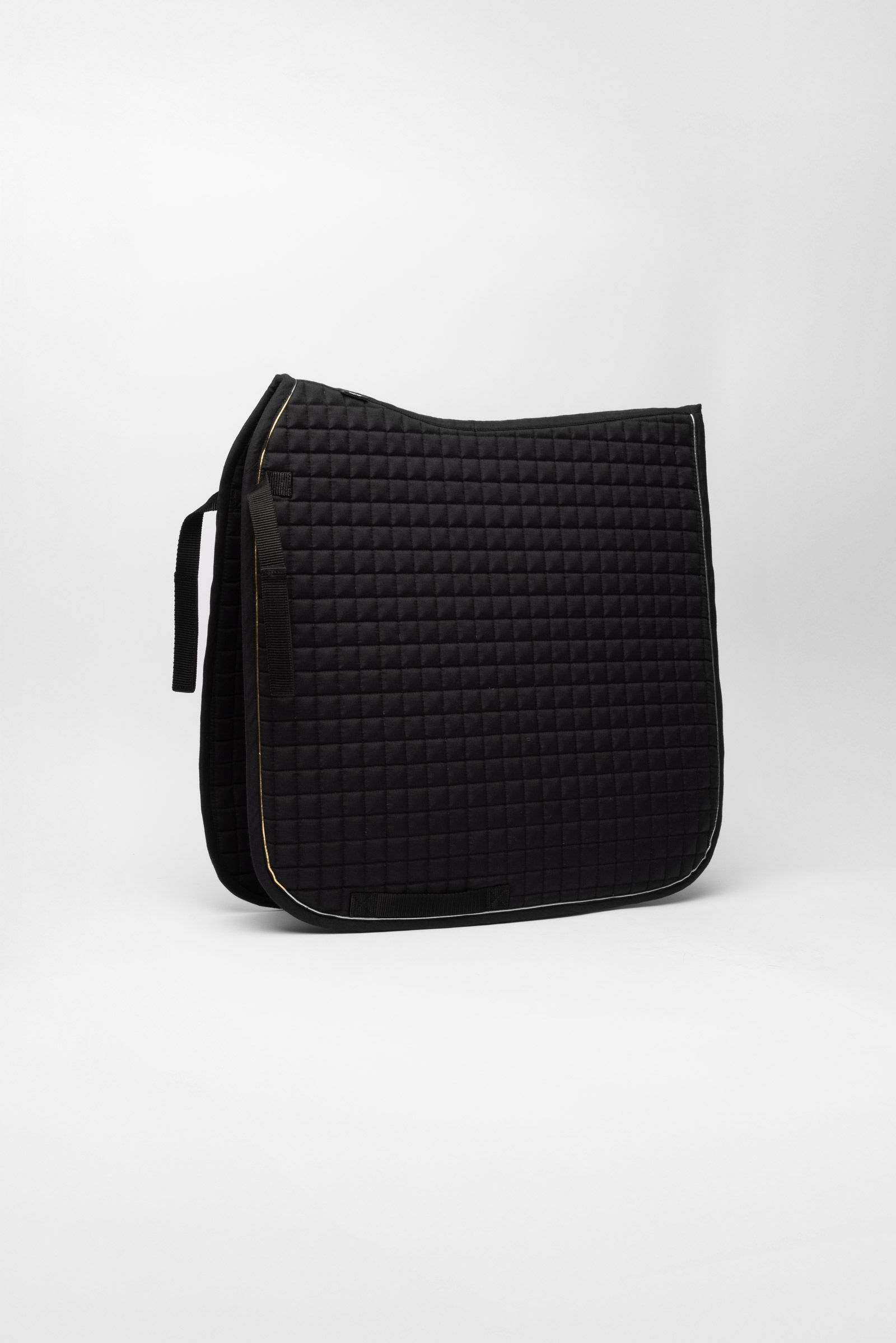 Black/Gold Horze Exeter Dressuurzadeldek