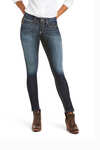 Ariat Ella R.E.A.L. Outseam dames skinny jeans met mid-rise, middelhoge taille