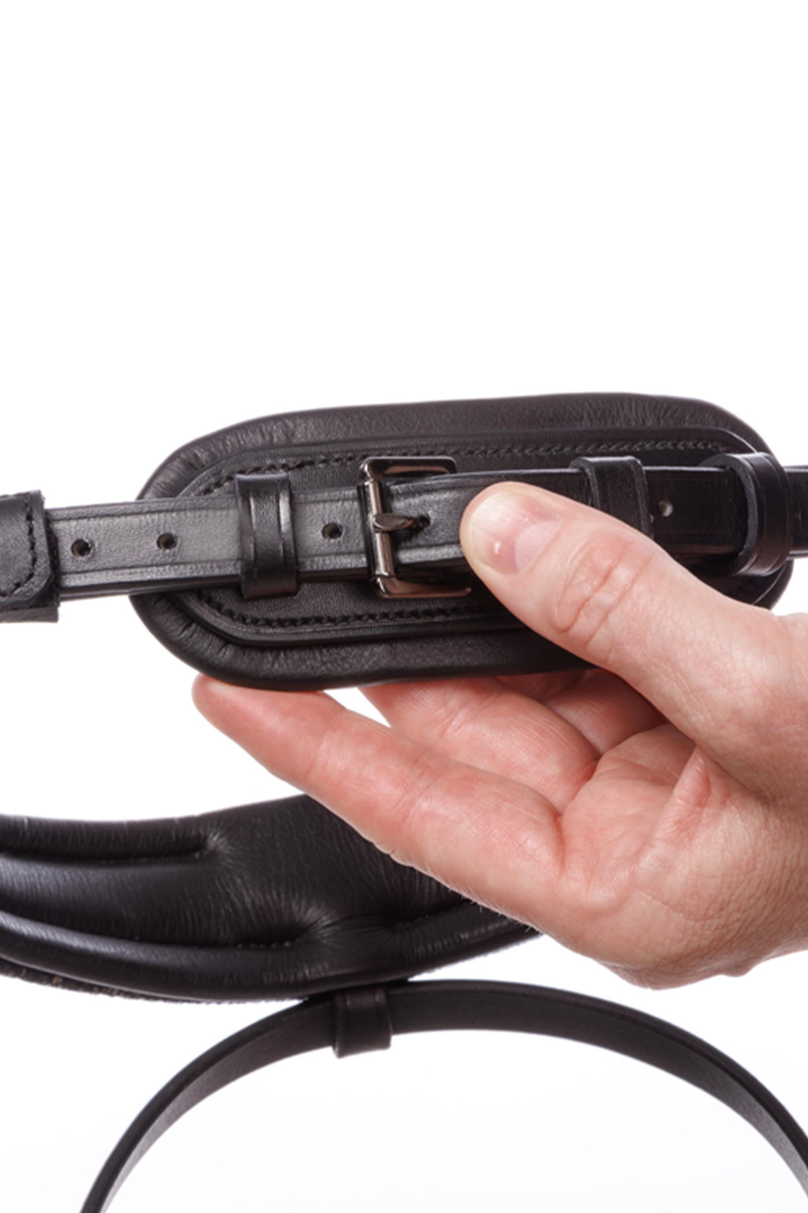 Black/Black Kavalkade Alter Schwede lus voor Zweedse neusriem