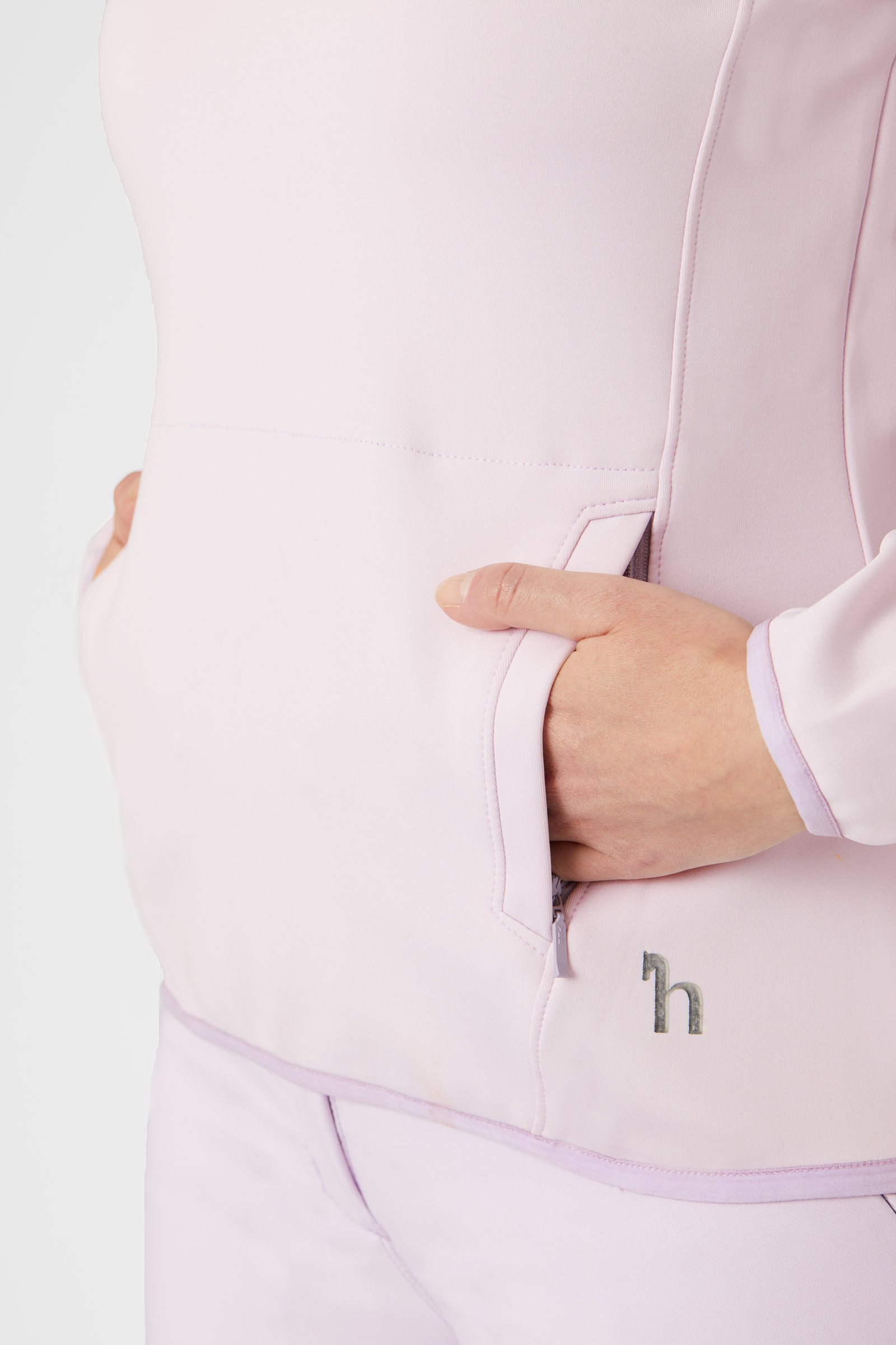 Horze Kaitlin Functioneel Sweatshirt met Bloemenkraag, dames