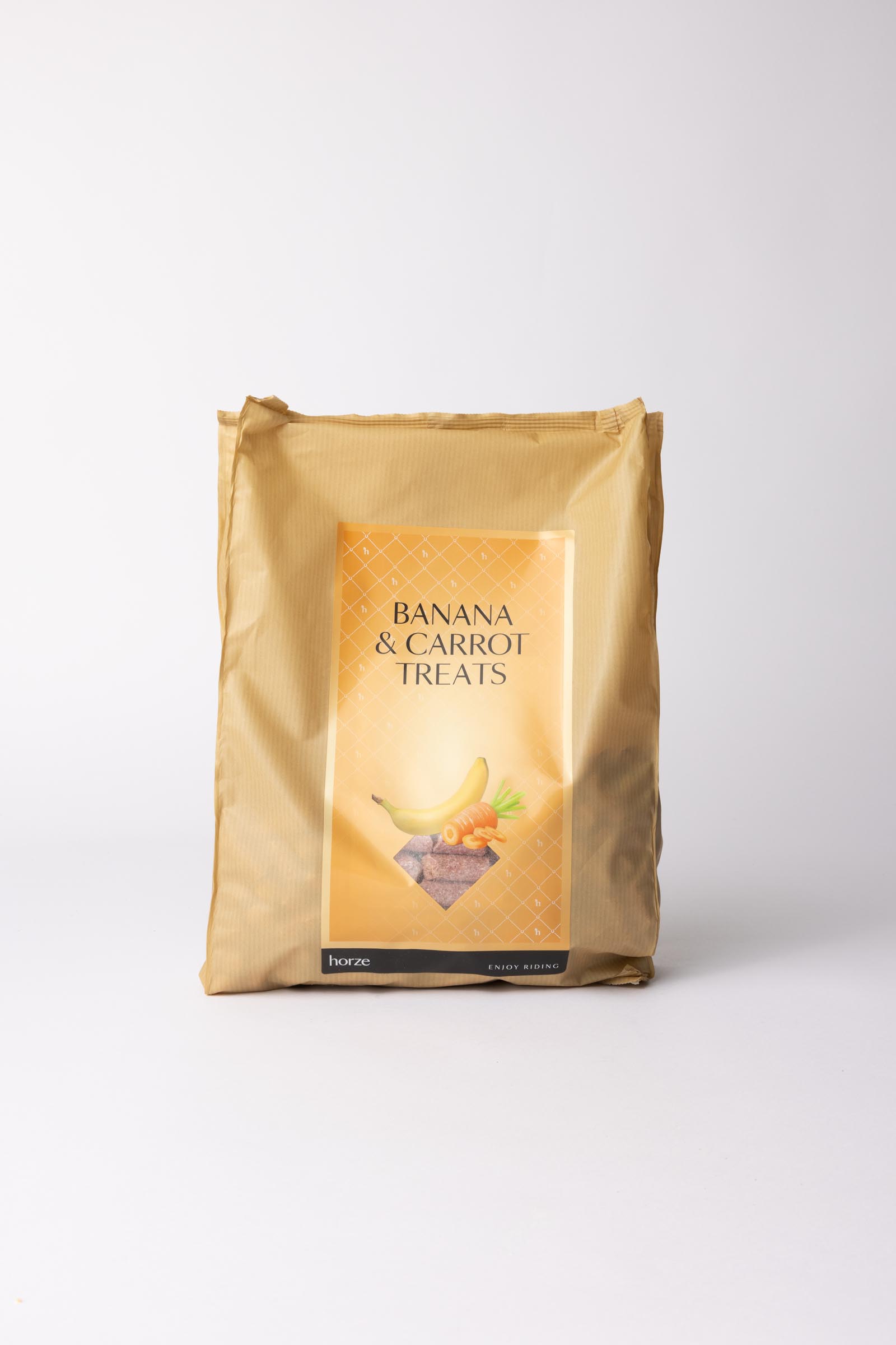 Horze Biscuits Banana & Carrot, paardensnoepjes, 2,5 kilo