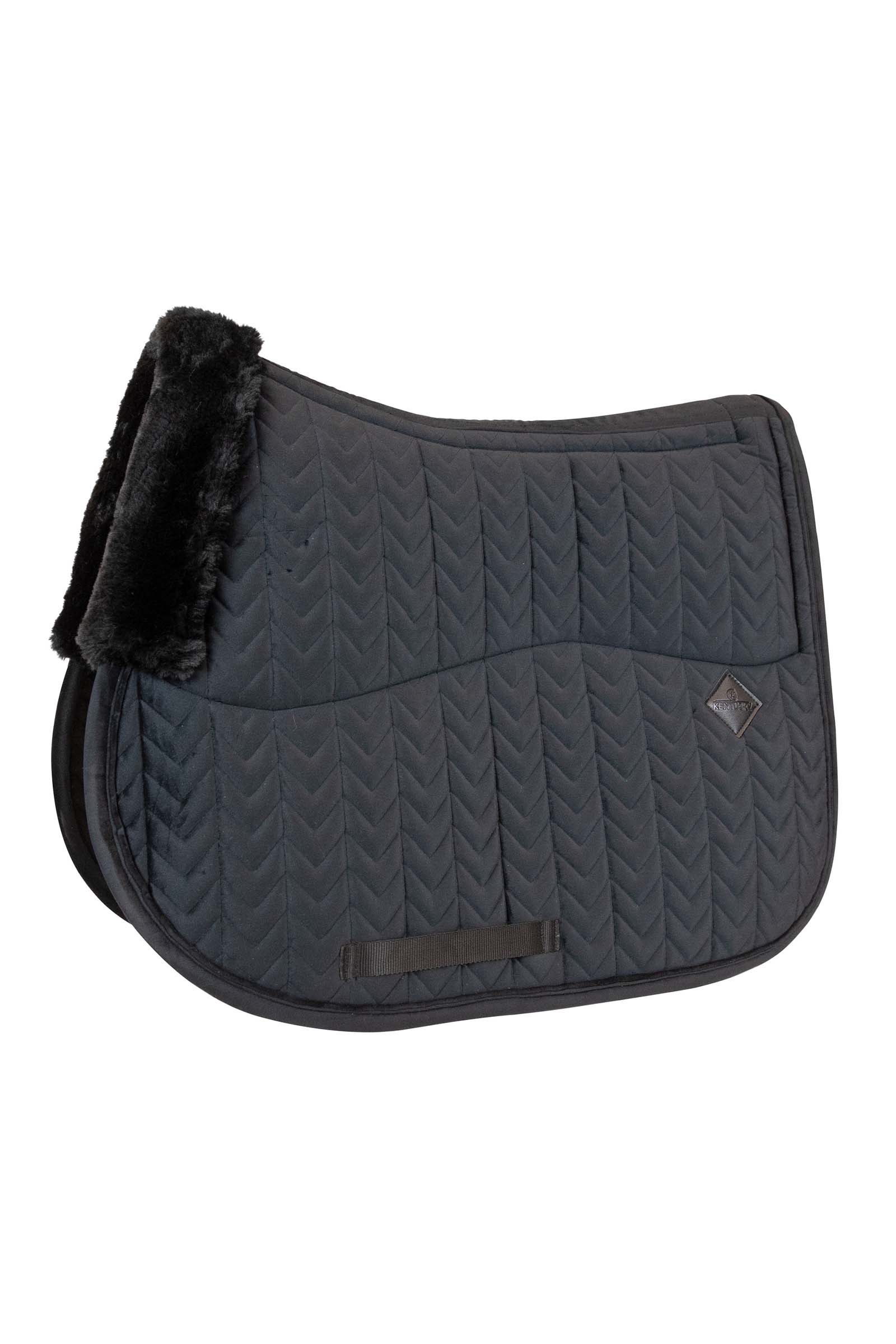 Black Kentucky Horsewear Velvet Skin Friendly sping zadeldekje