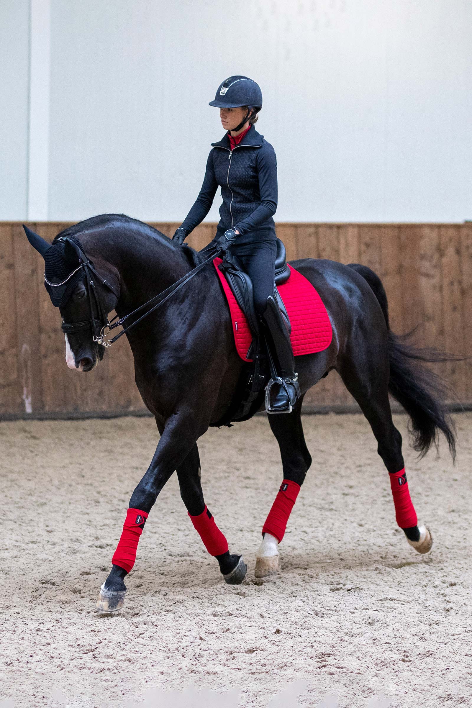 LeMieux Seasonal Luxury Dressuurzadeldek, vierkant