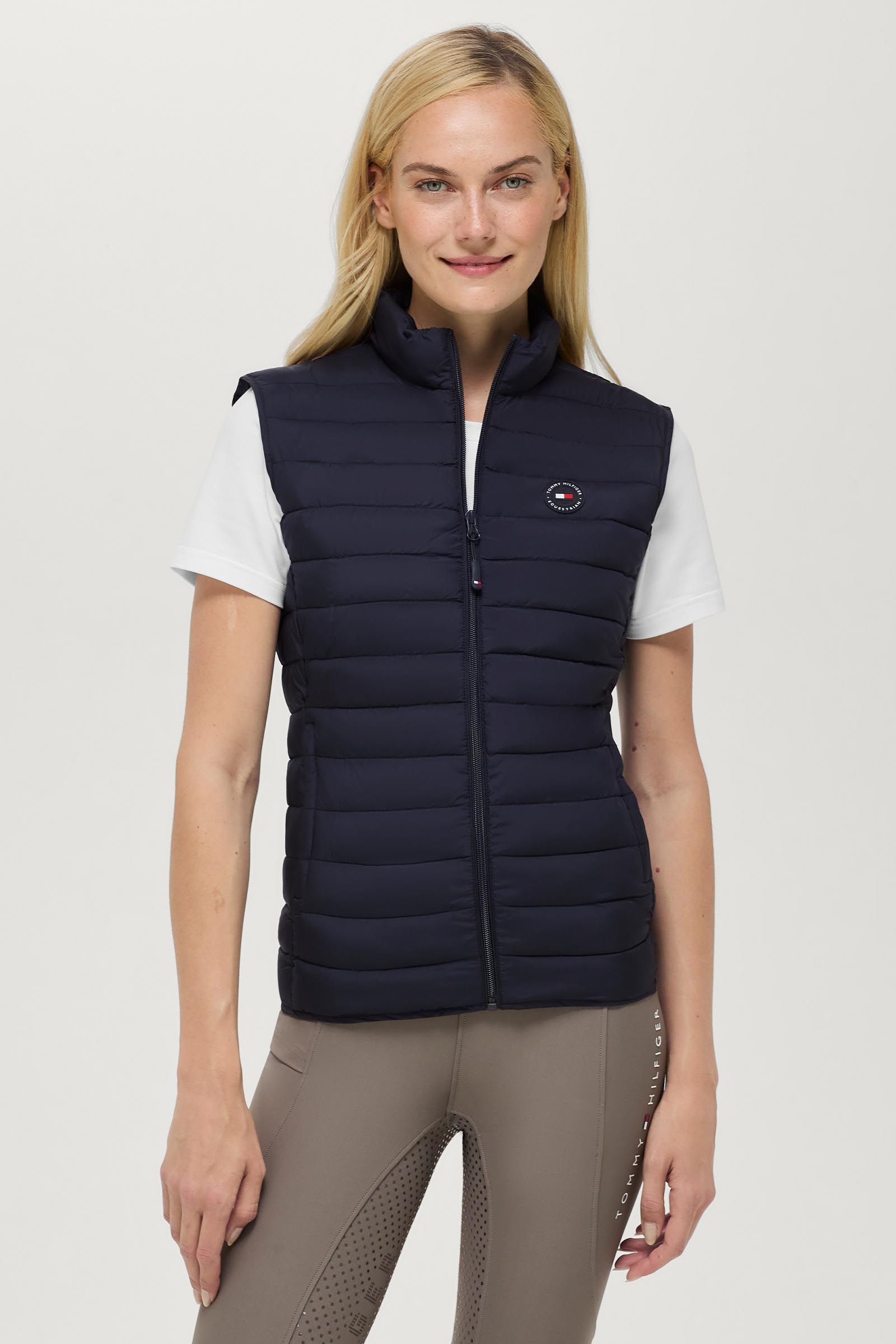Tommy Hilfiger Equestrian Serano dames gewatteerde bodywarmer