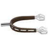 Sprenger Ultra Fit Brown Grip Sporen, SS Flat Neck