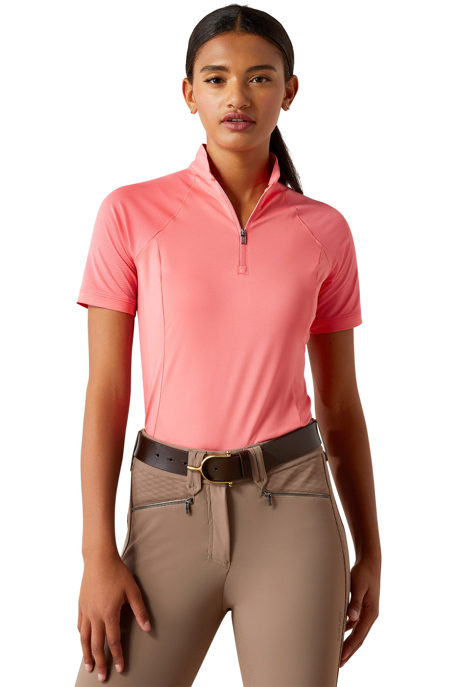 Ariat Soquel dames-basislaag met 1/4 ritssluiting