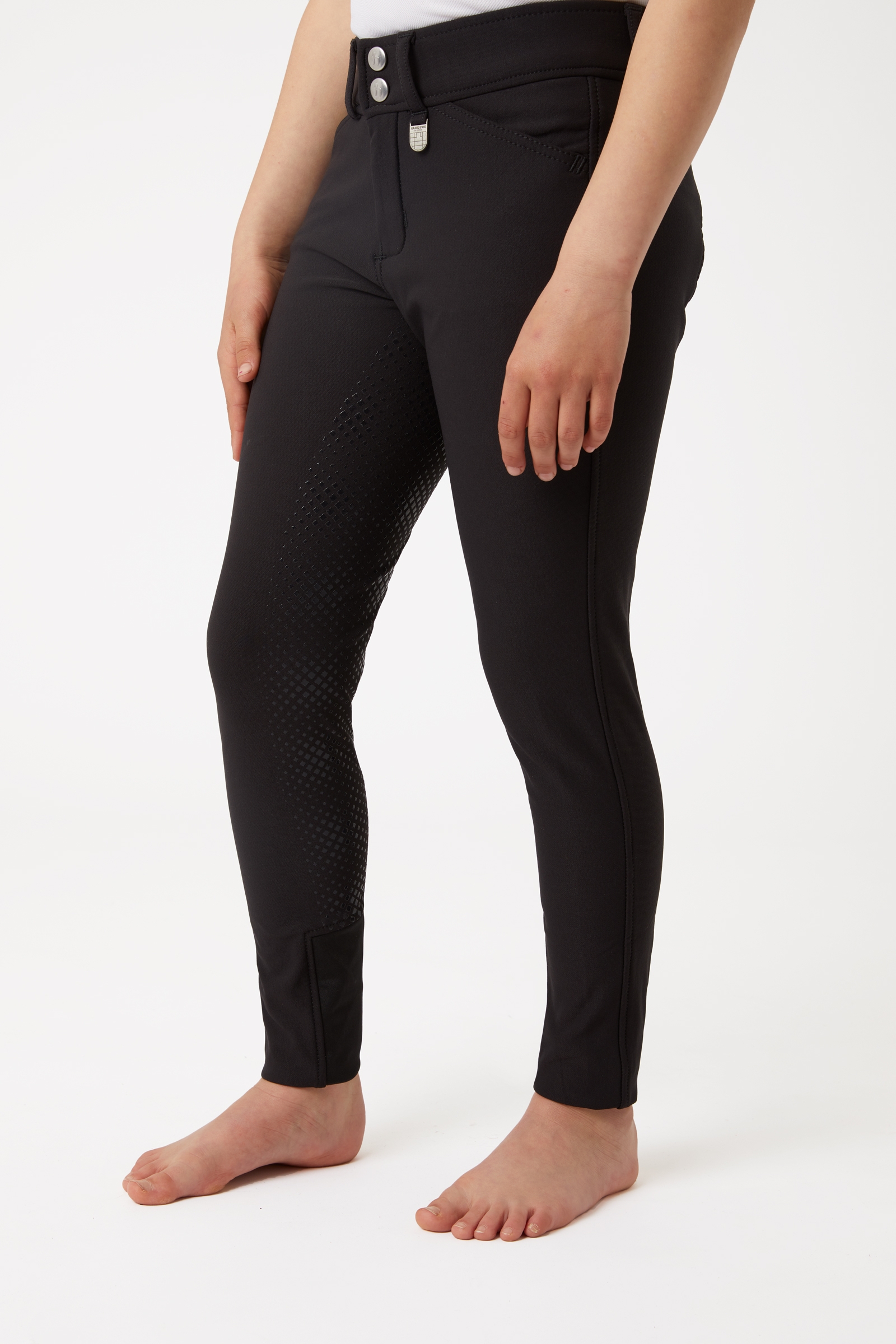 Horze Grand Prix kinderrijbroek met siliconen fullseat, UPF 50+