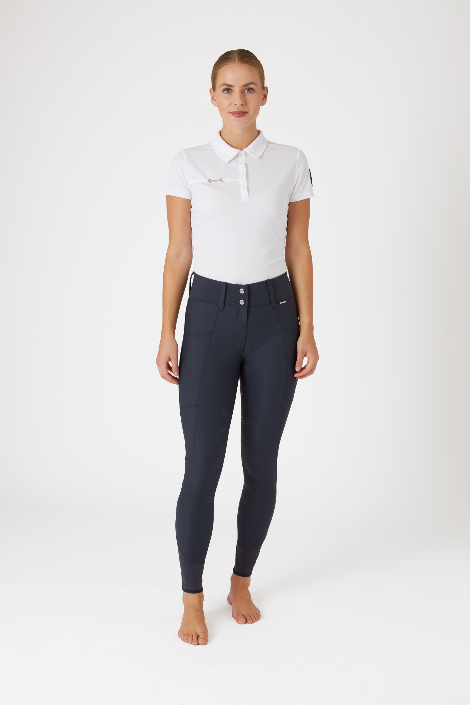 Horze Indira fullseat rijbroek met hoge taille, dames