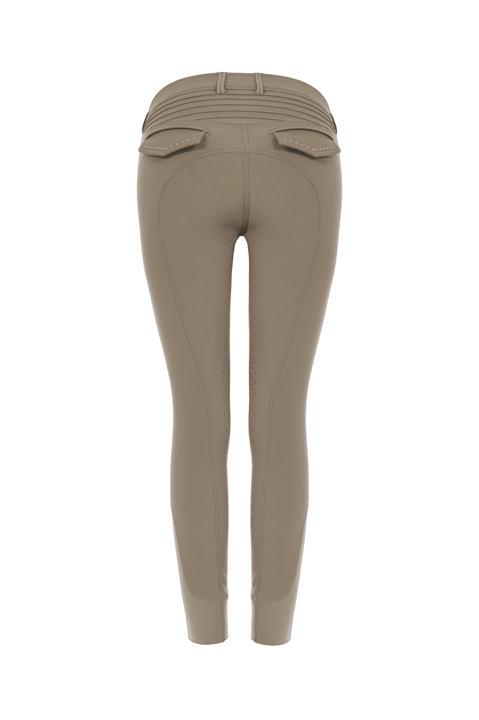 Taupe Cavallo CAVALDALIMA Women&acute;s Breeches With Knee Grip
