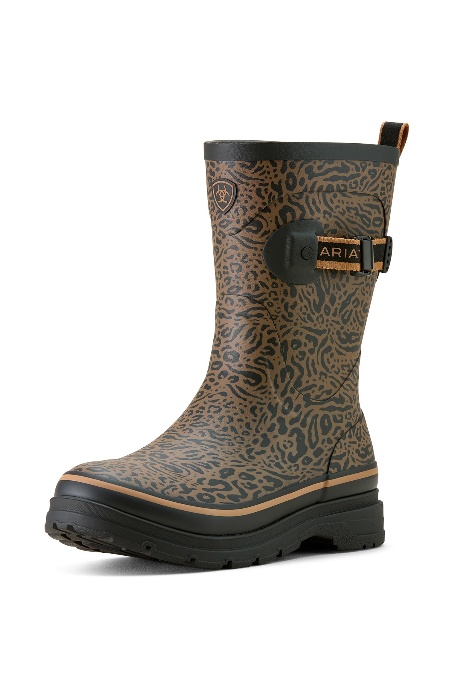 Ocelot Print Ariat Kelmarsh Mid Dames rubberlaarzen