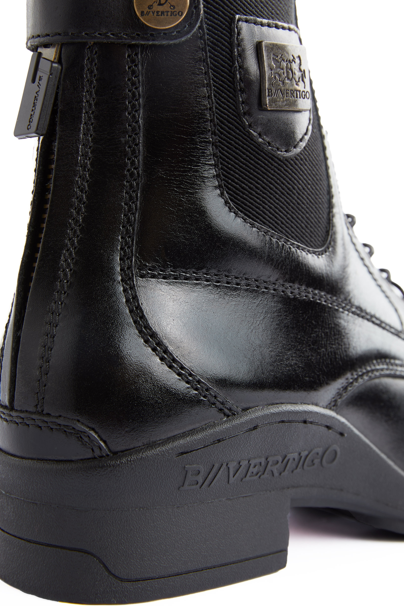 B Vertigo Jupiter Leder Jodhpurs met veters vooraan, dames