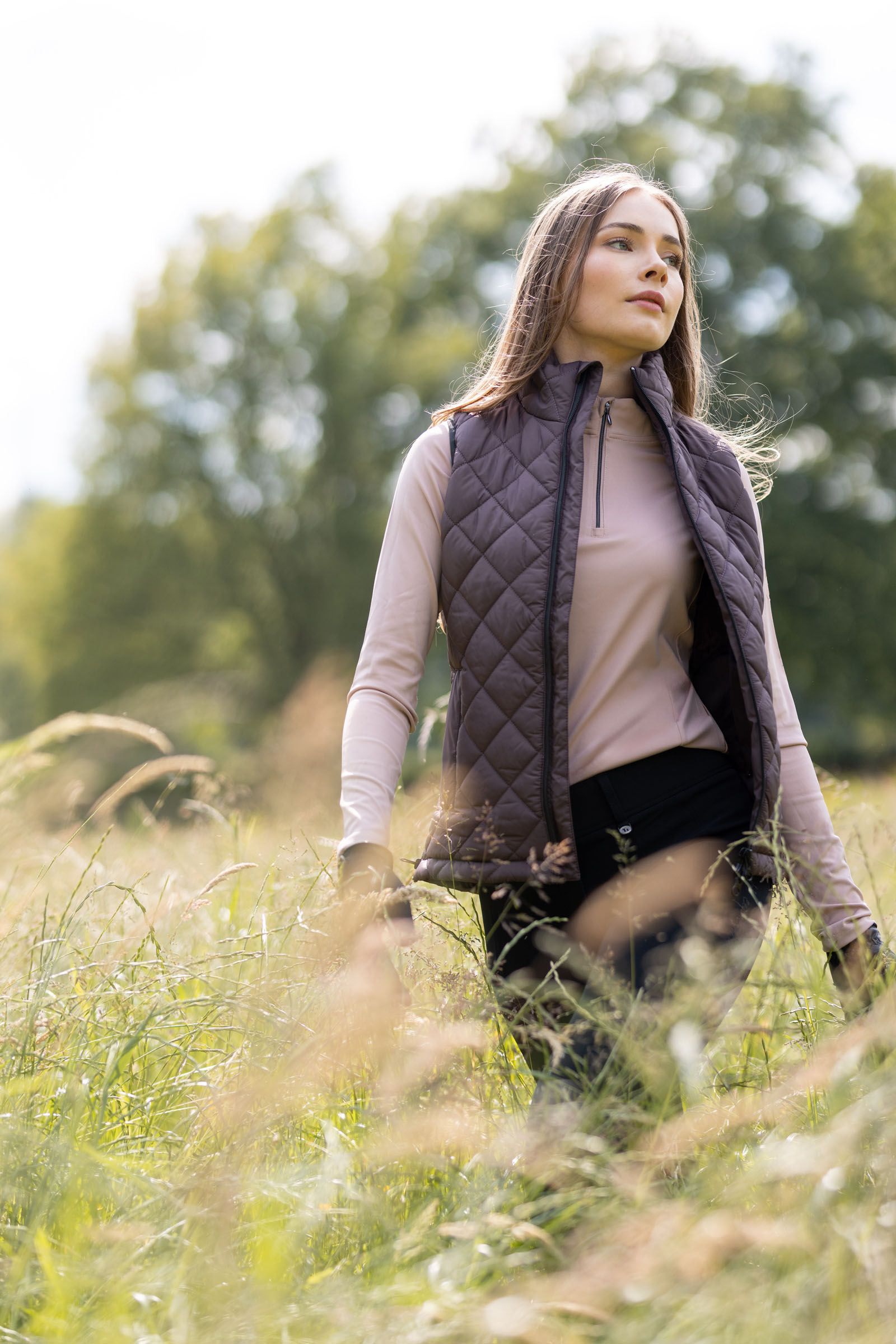 Horze Young Rider NAIA gewatteerde bodywarmer