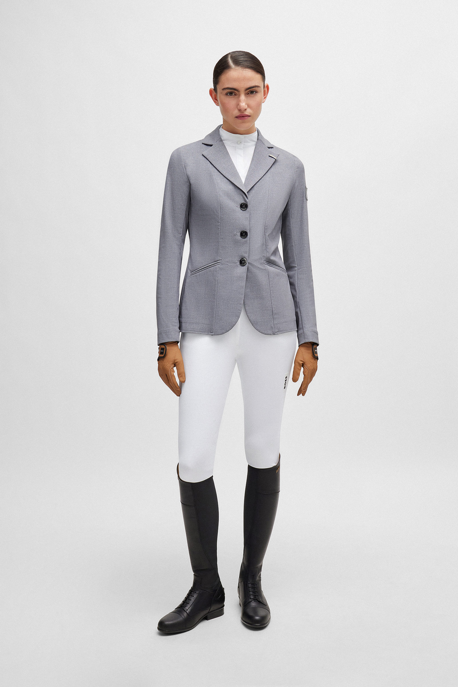 Boss Emma showblouse Houndstooth