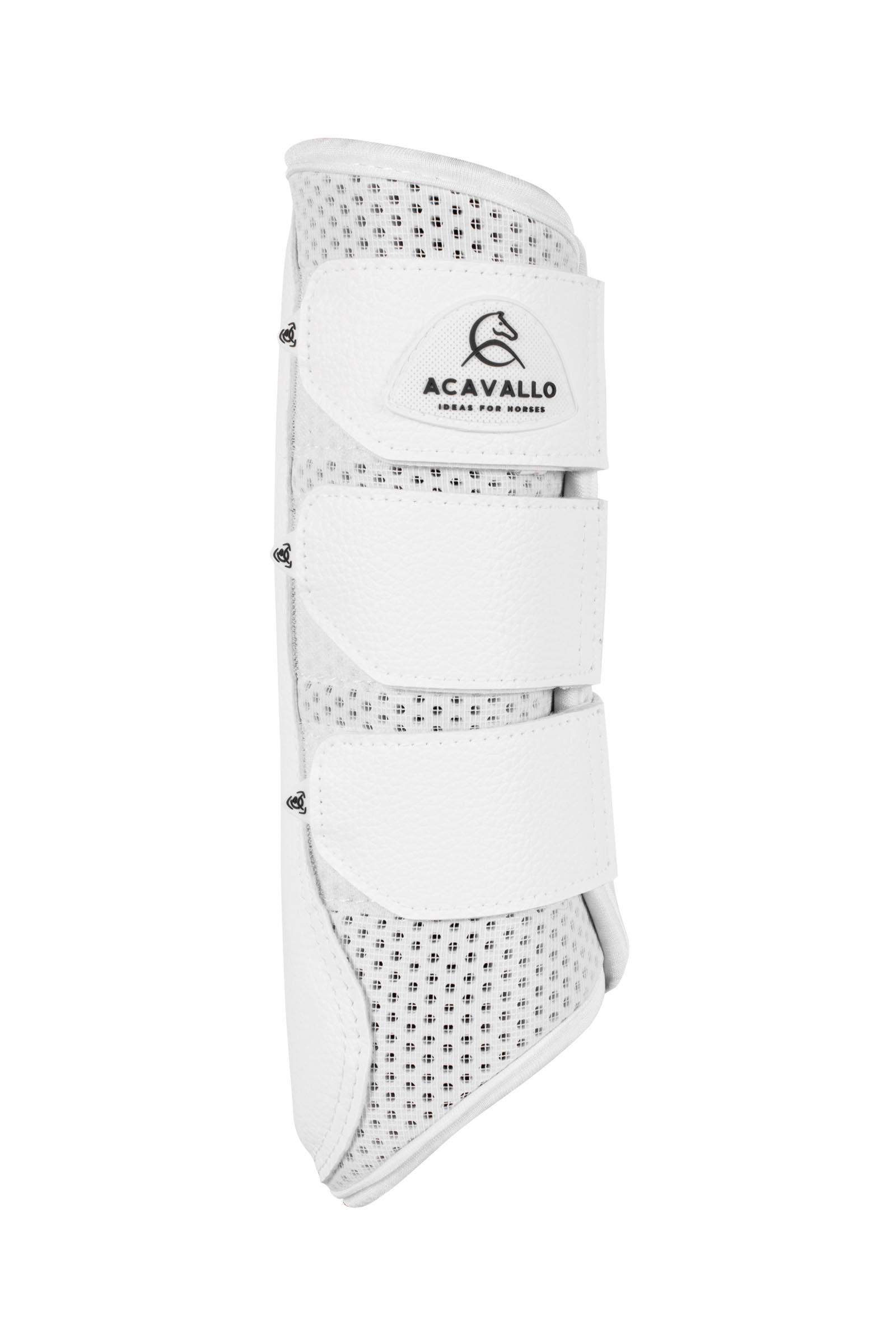 White Acavallo Neopreen Strijklappen, Achter  