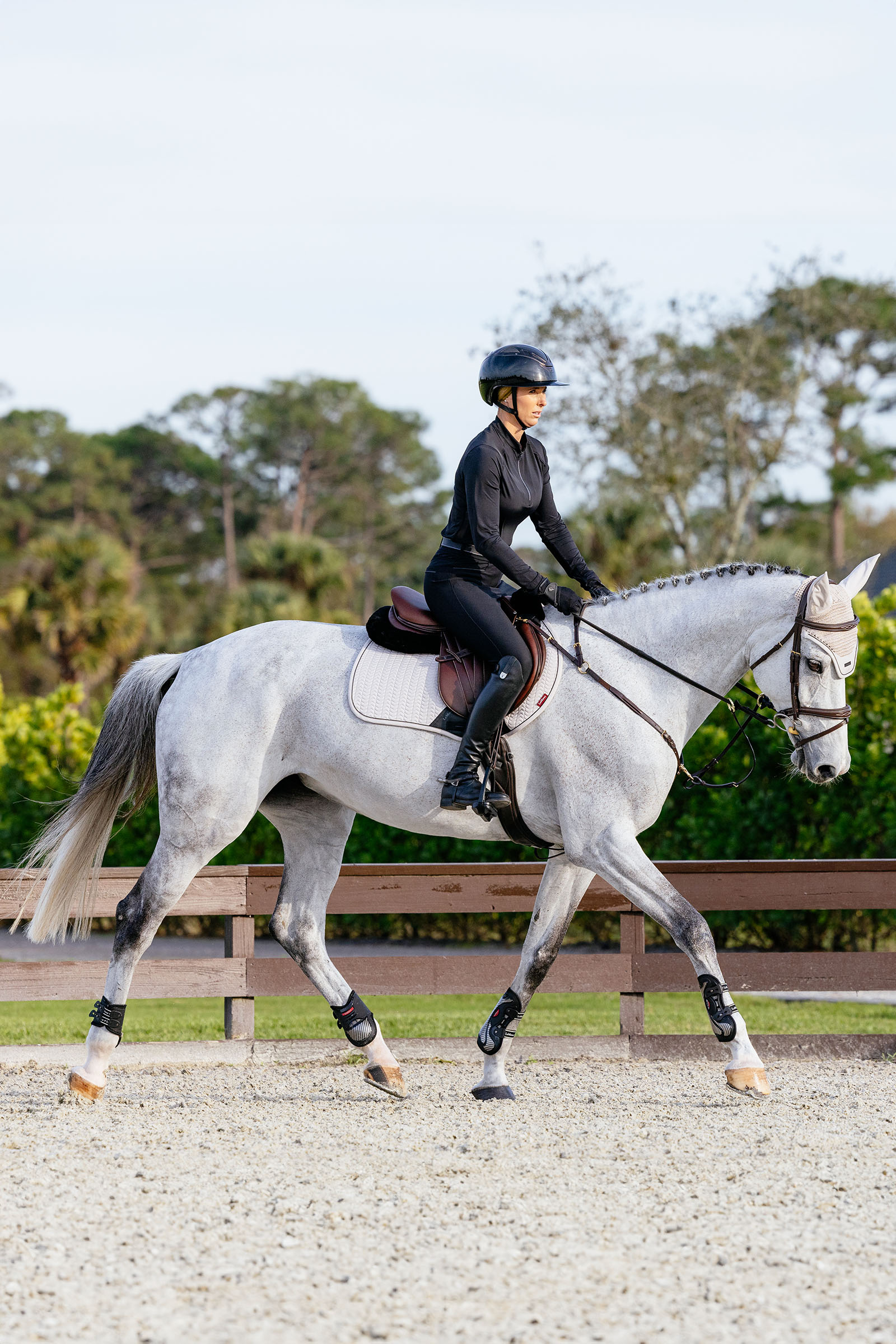 LeMieux Essence Eurojump spring zadeldek