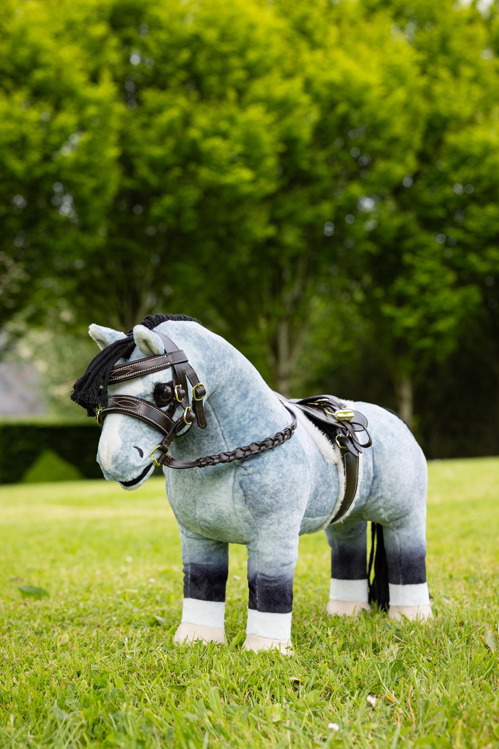 LeMieux Hunter springzadeldek en singel voor speelgoedpony