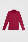 Tommy Hilfiger Equestrian shirt met lange mouwen en hoge hals voor dames