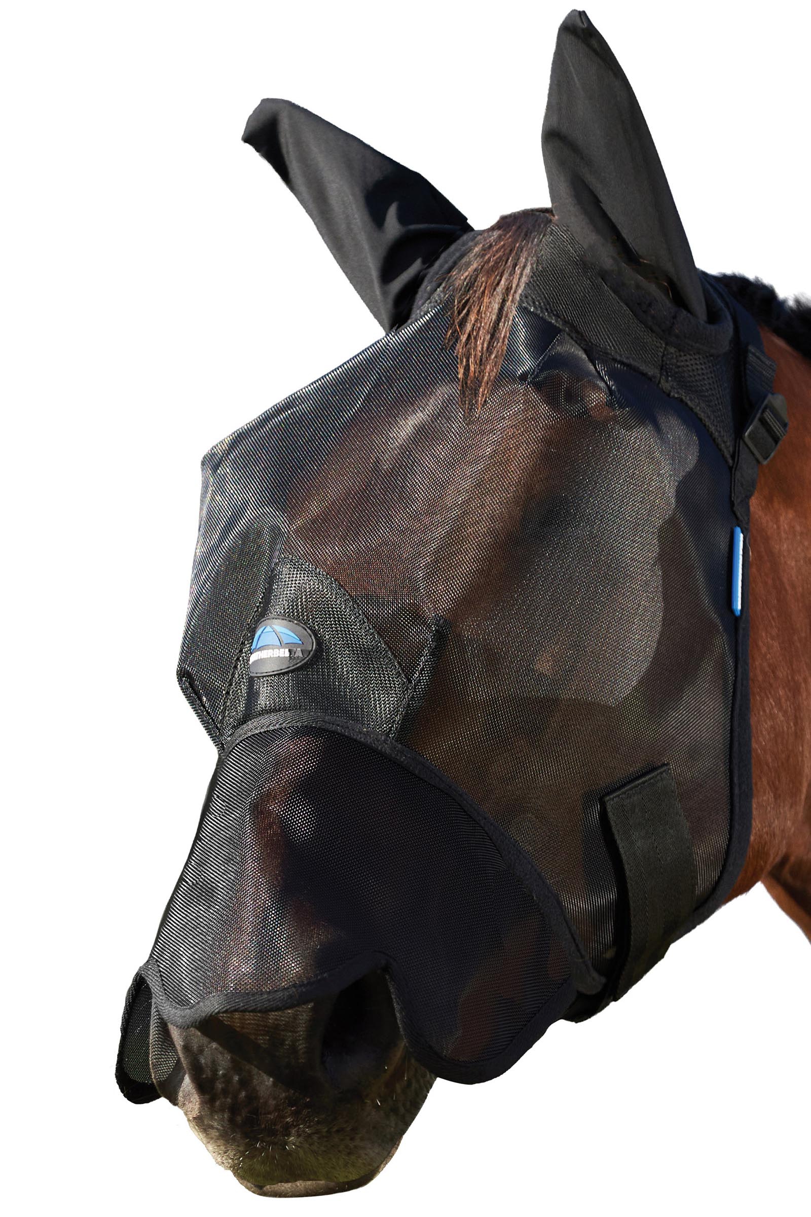 Weatherbeeta Comfitec Insect Guard Vliegenmasker met oren en neus  