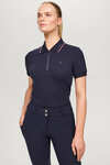 Tommy Hilfiger Equestrian Camden damespolo met rits