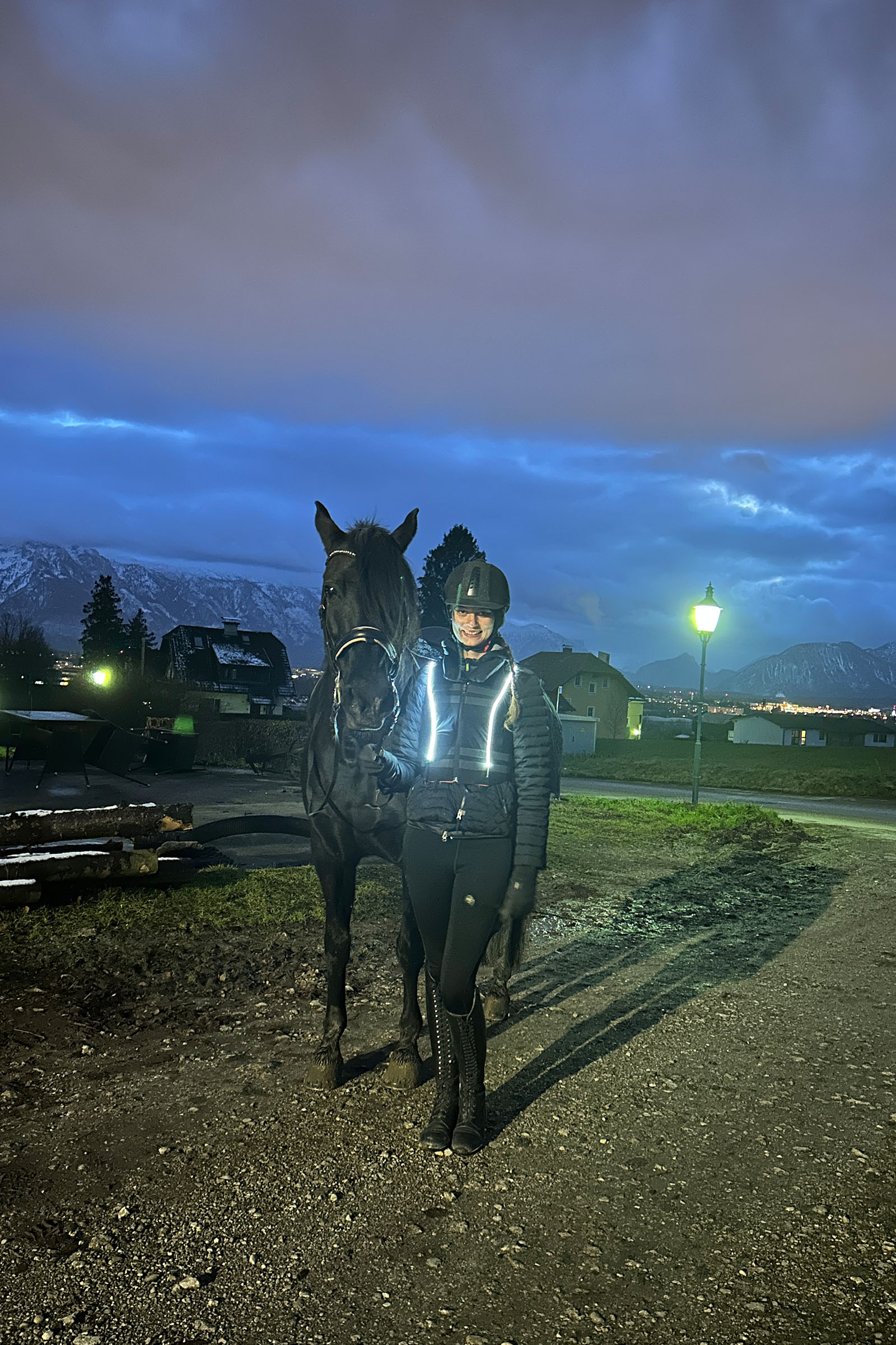 Komperdell Ballistic High Visibility FlexFit rugbeschermer, omkeerbaar