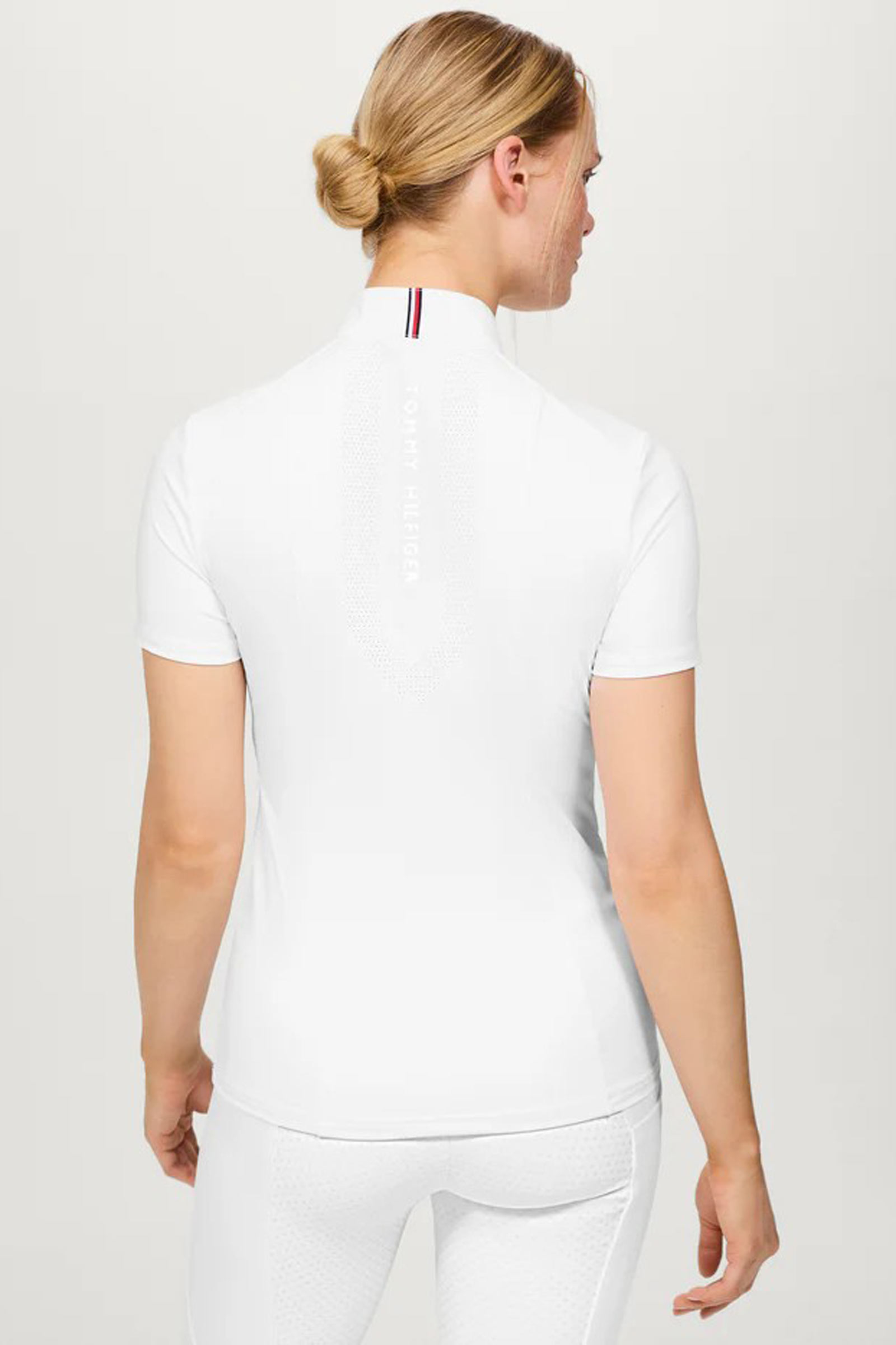 Tommy Hilfiger Equestrian Avon wedstrijdshirt met korte mouwen