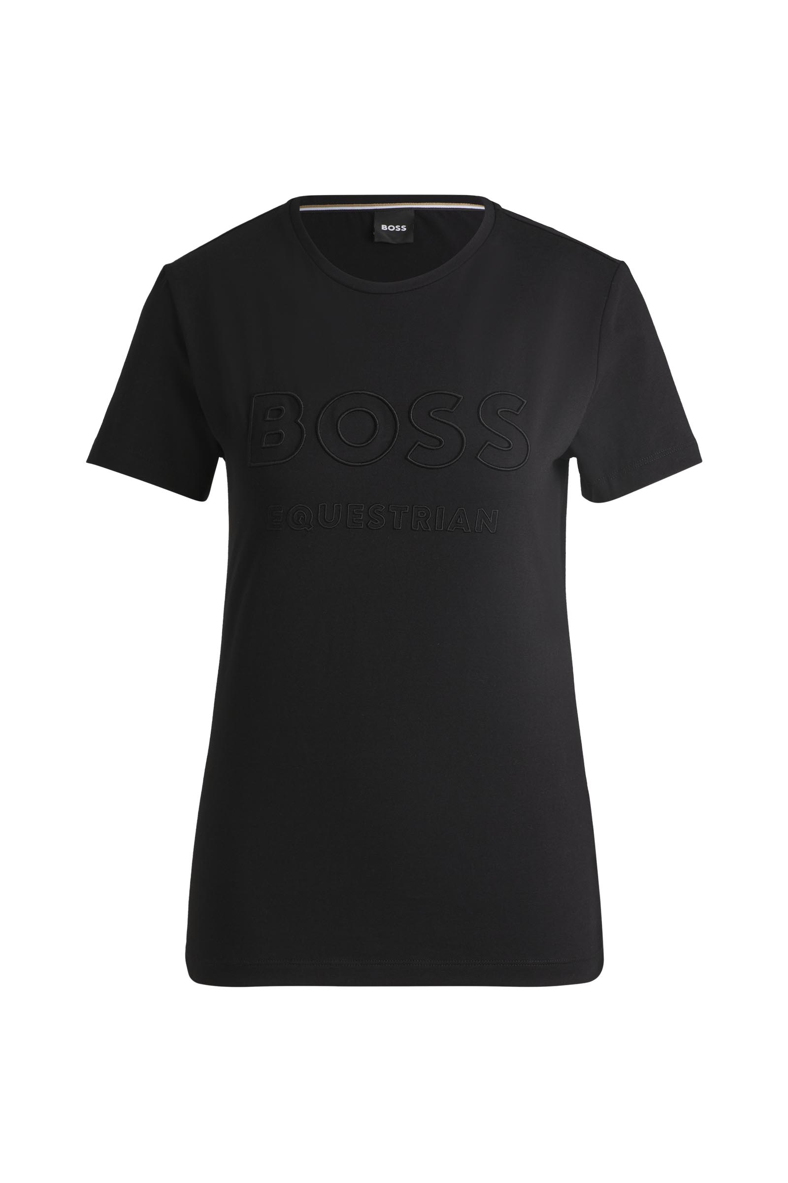 Boss Maya dames-T-shirt met borduursel