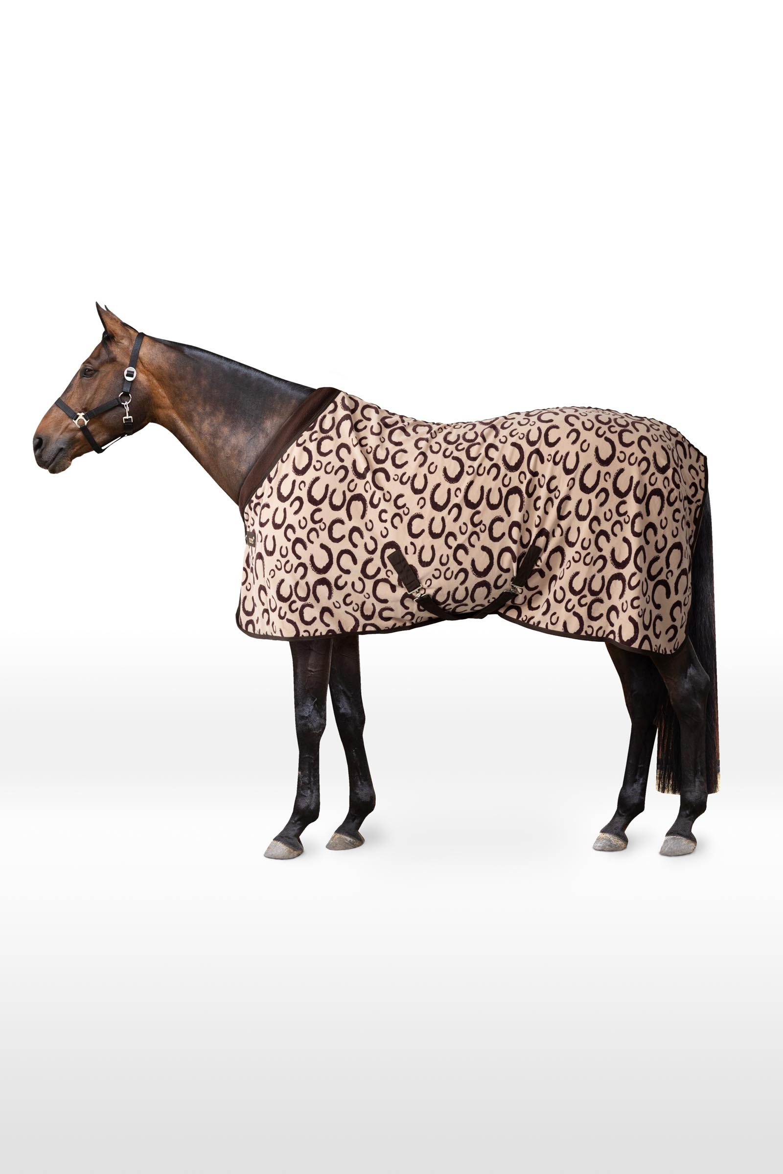 Horze Teddyfleece cooler deken met diepe pool