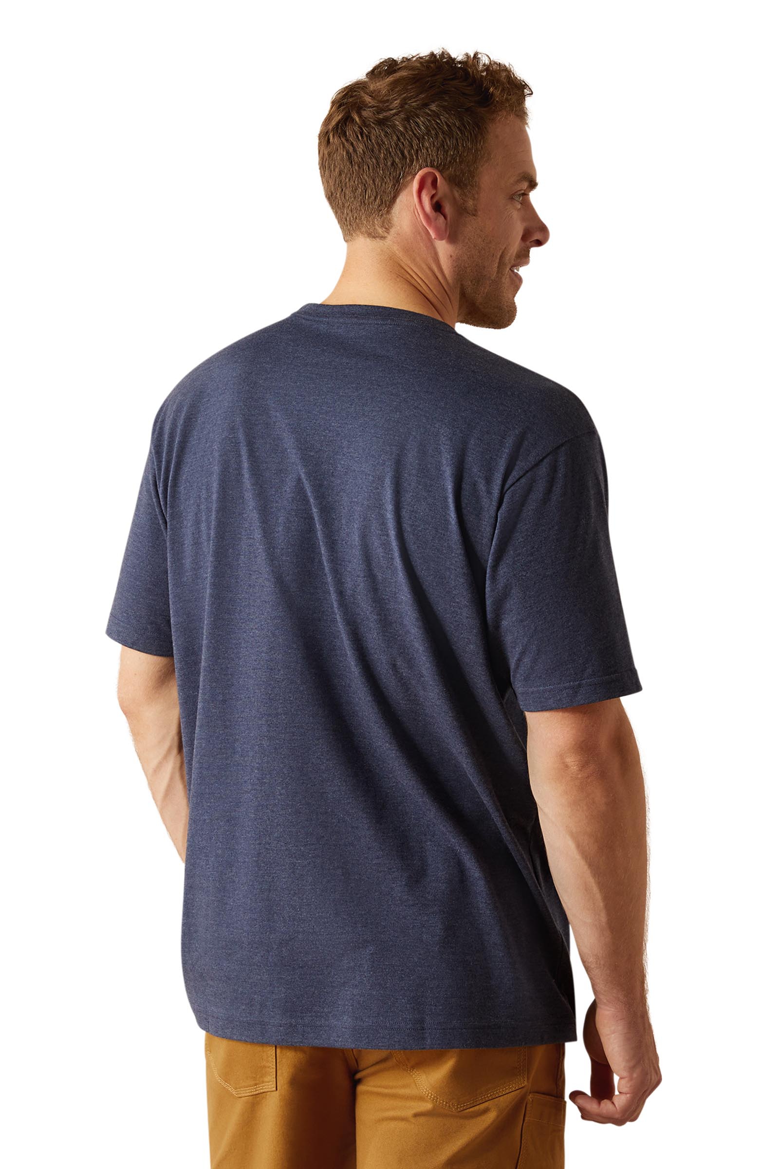 Ariat Rebar Cotton Strong Standard Heren T-shirt
