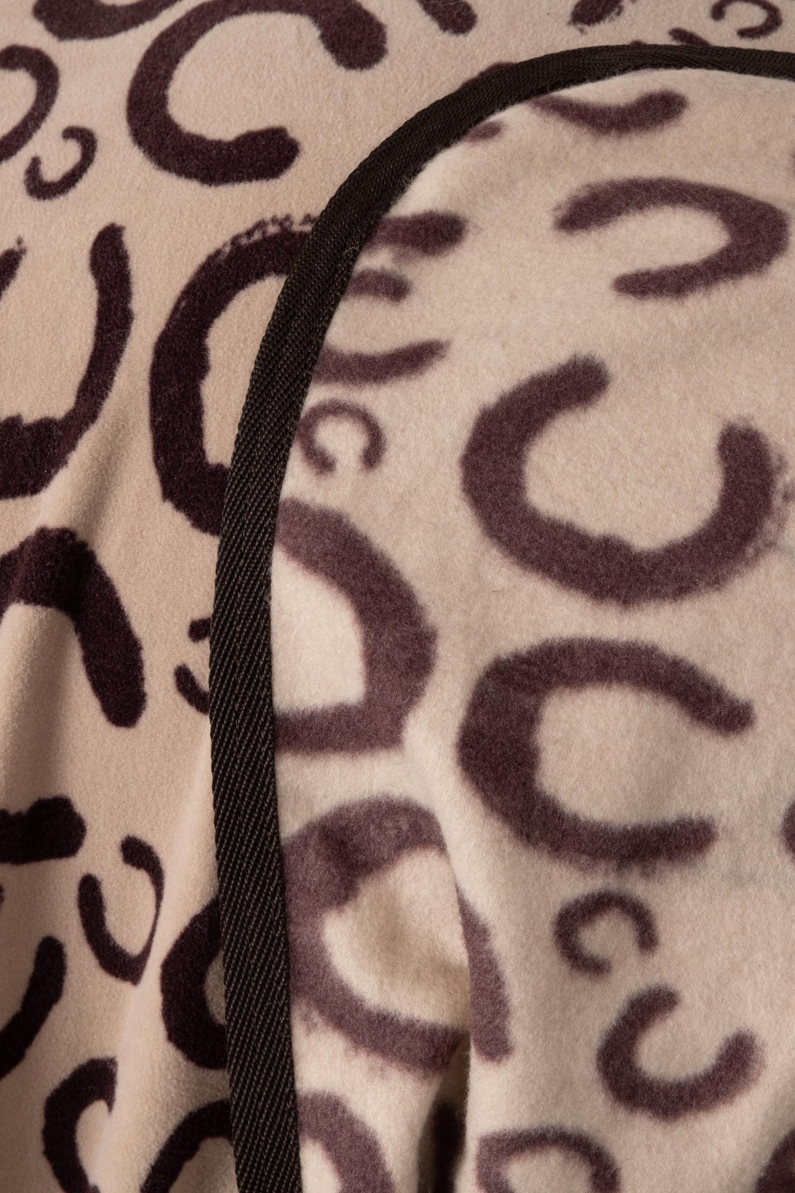 Horze Teddyfleece cooler deken met diepe pool