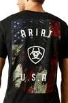Ariat Faded Bull heren t-shirt