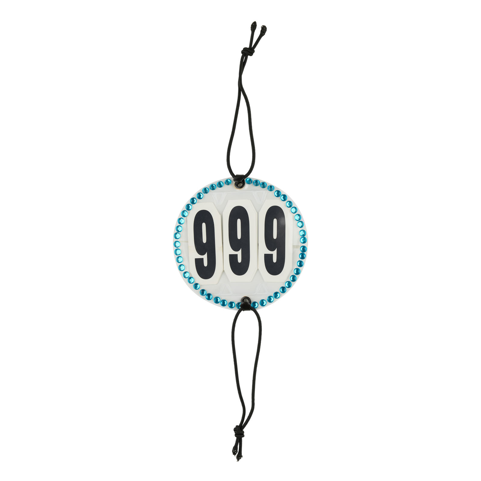 Horze Startnummer met Kristallen