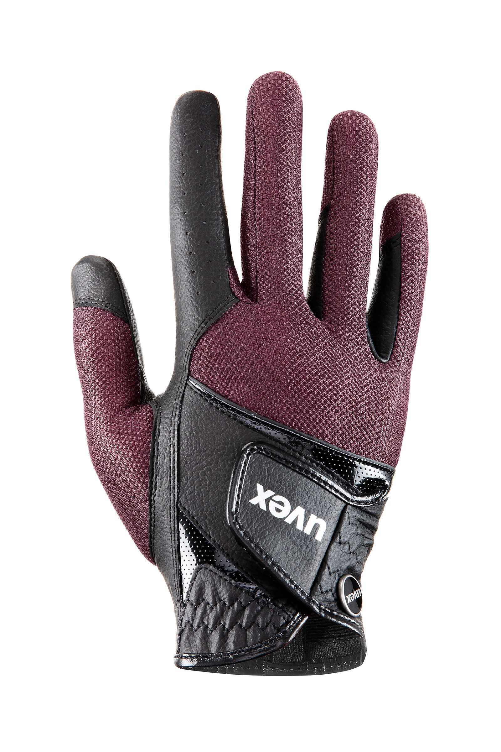 Black/ Bordeaux Uvex sumair Handschoenen