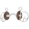 Beris Kimblewick Bit with Tongue Port Snaffle - Hard