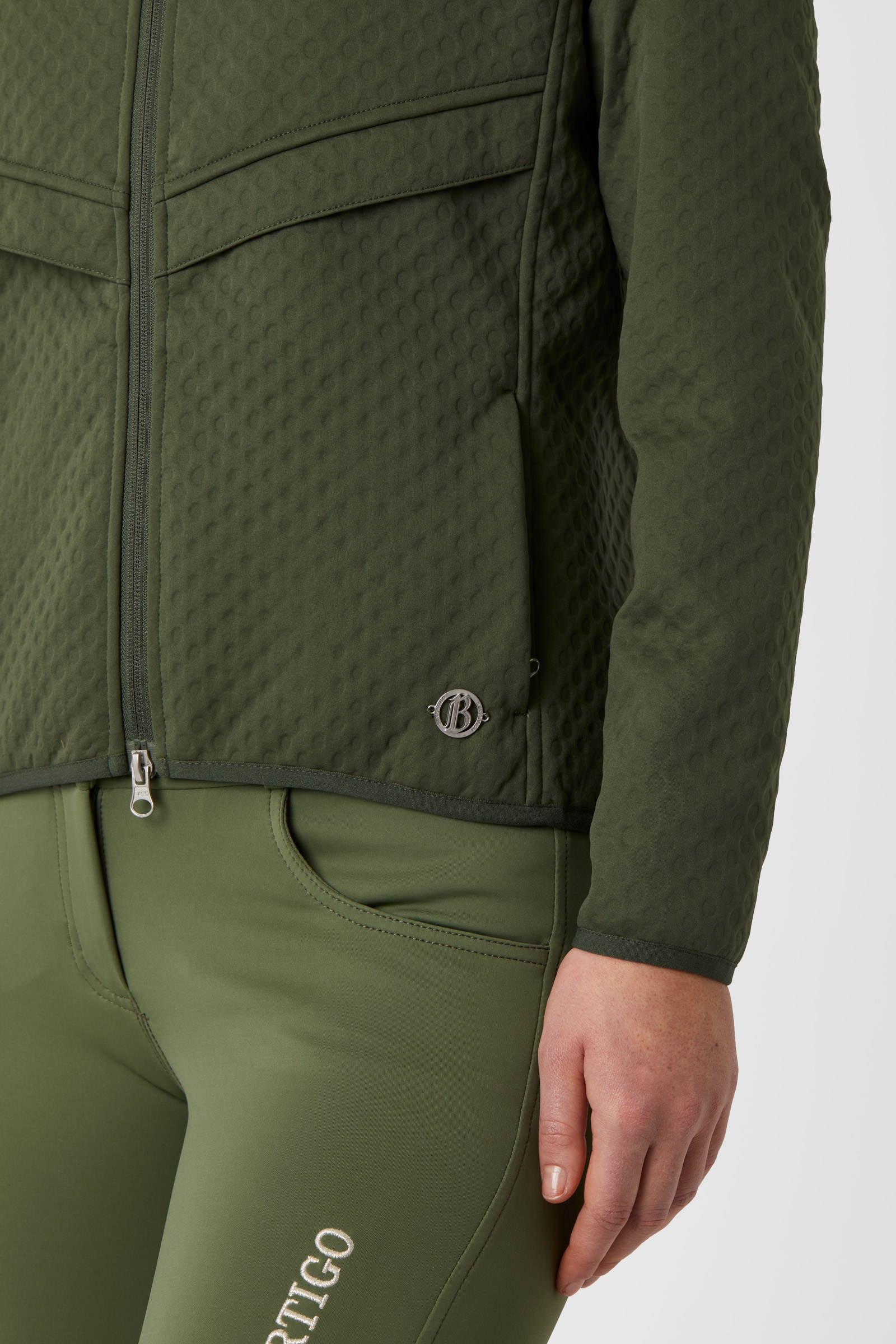 B Vertigo Norah Scubastof Jas met Capuchon, dames