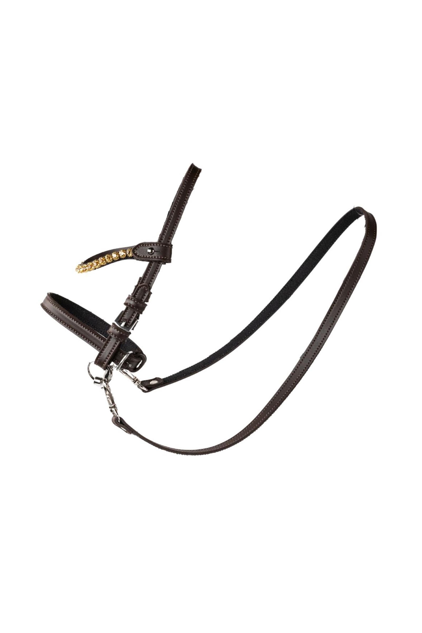 My Hobby Horse leren hoofdstel met stenen