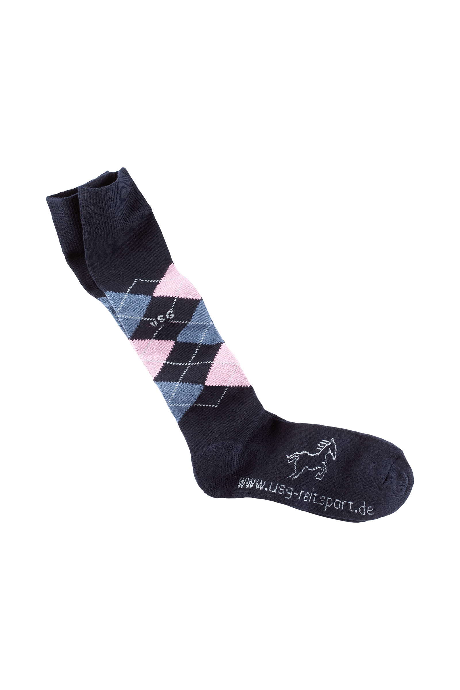 Navy/light Blue/pink USG Caro Original Sockies