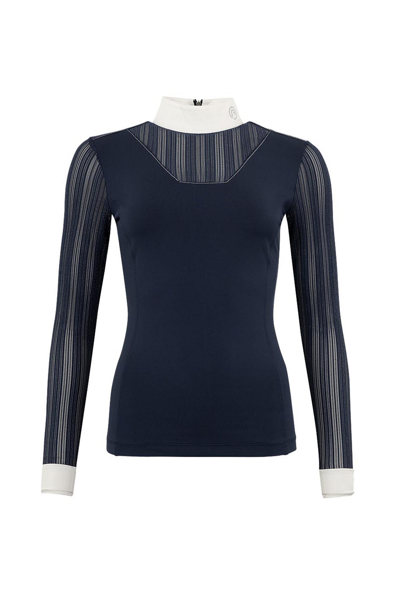 ANKY Dames Mesh Shirt, Lange Mouw