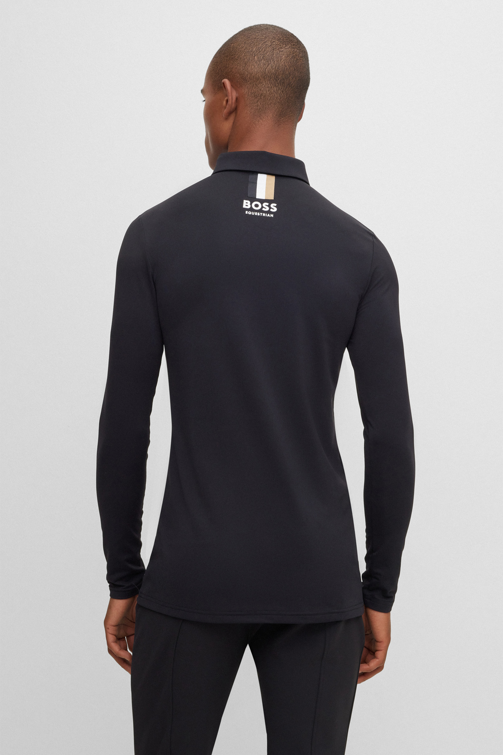 Boss Elton Signature trainingspoloshirt voor heren