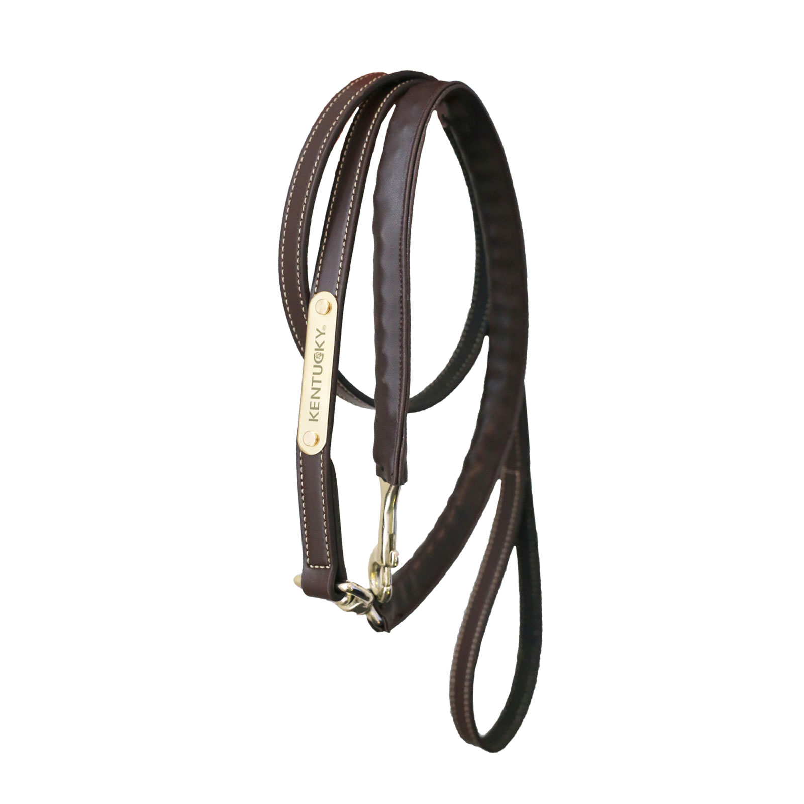 Kentucky Horsewear Presentatielijn met leder beklede ketting