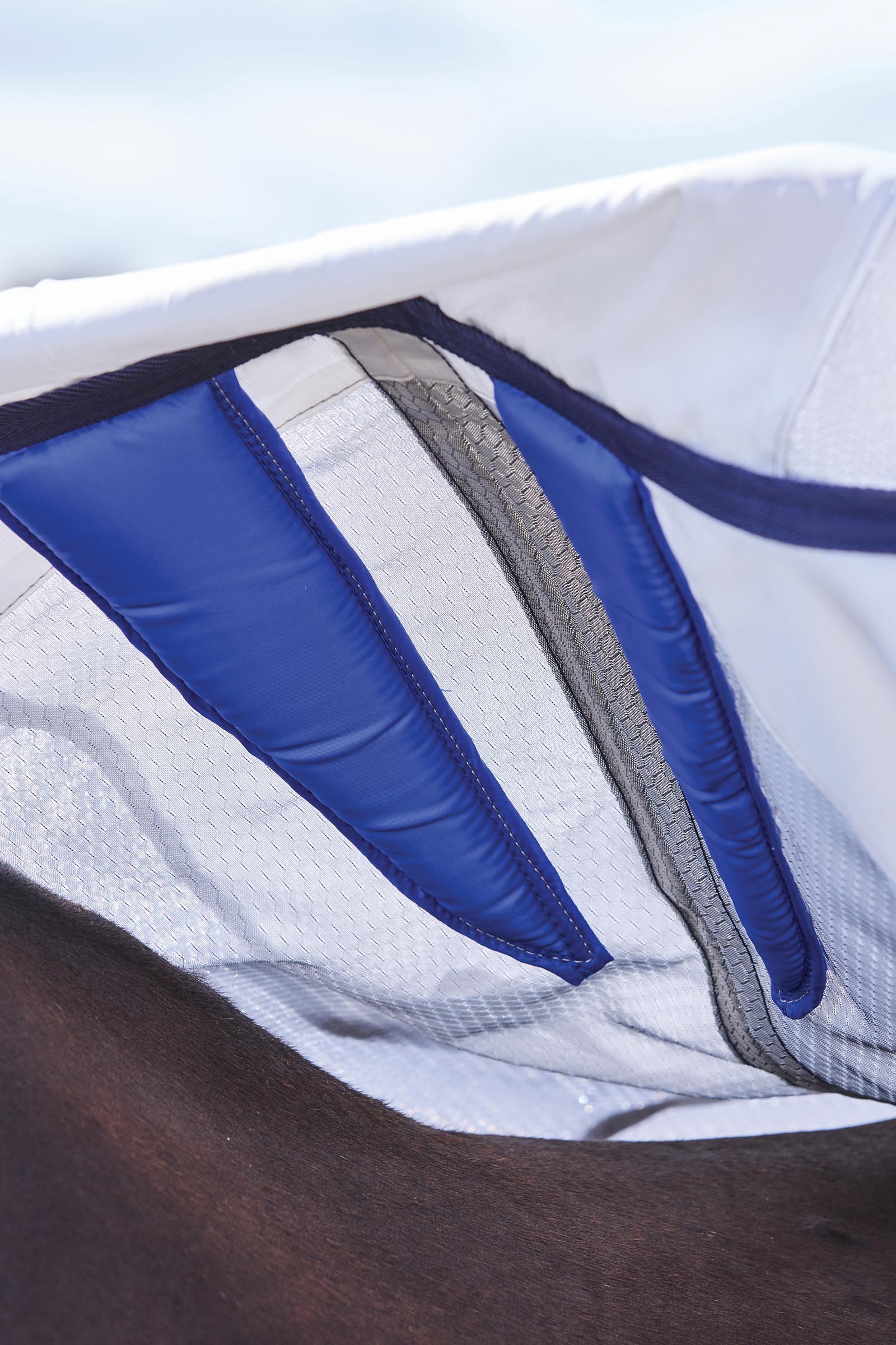 Weatherbeeta ComFiTec Hexi Shield Vliegendeken combo met vaste hals, 0 g  