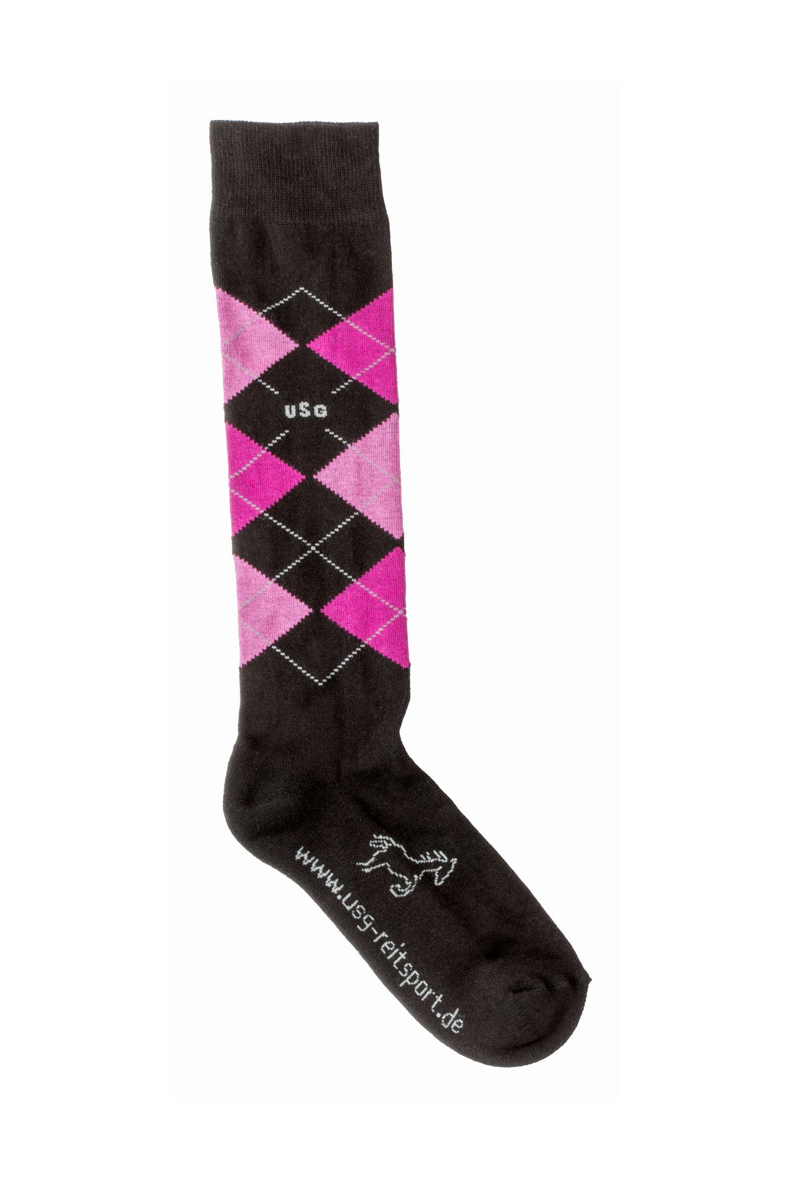 Black/Pink USG Caro Original Sockies