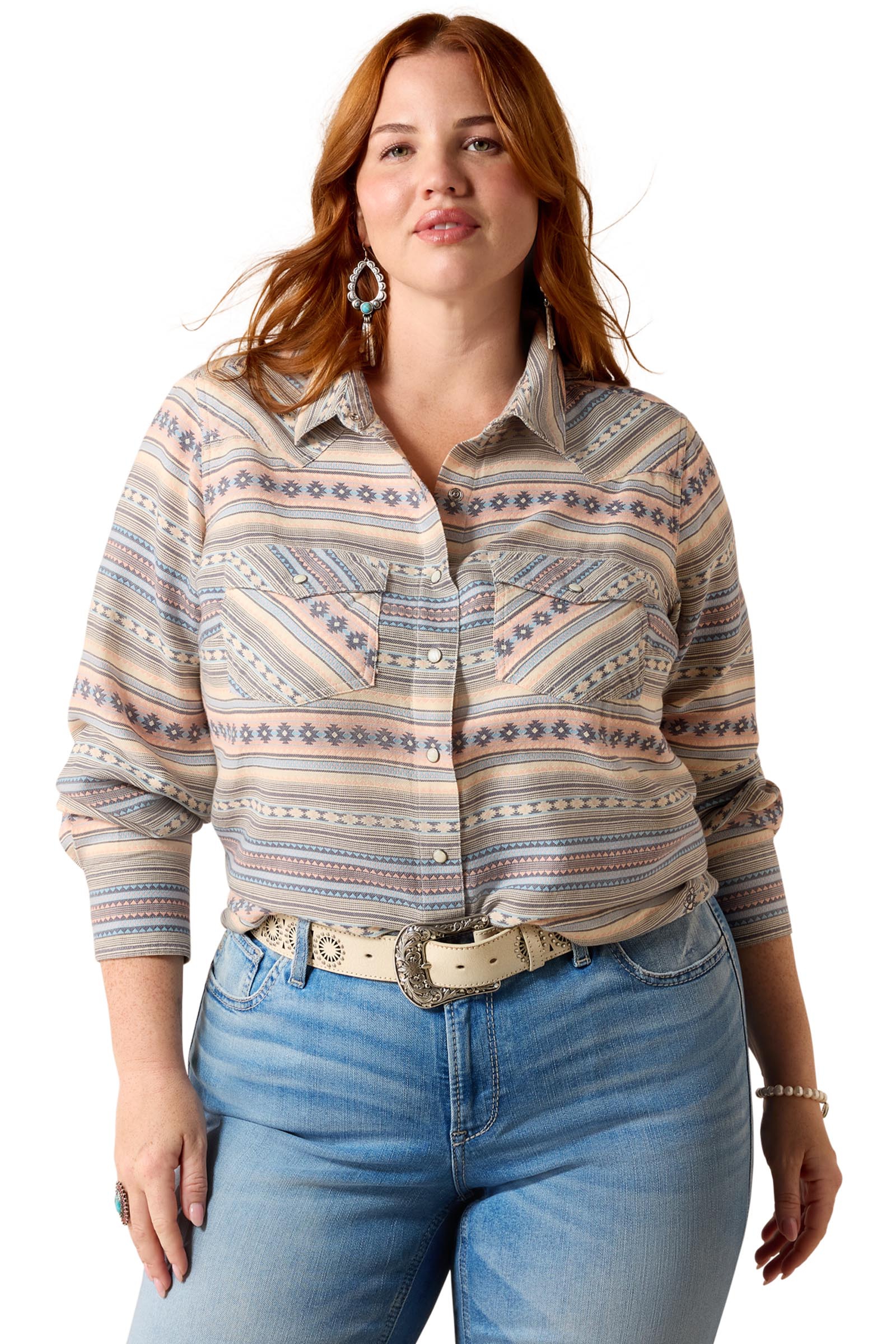 Ariat Dames Arizona western shirt met drukknoopsluiting