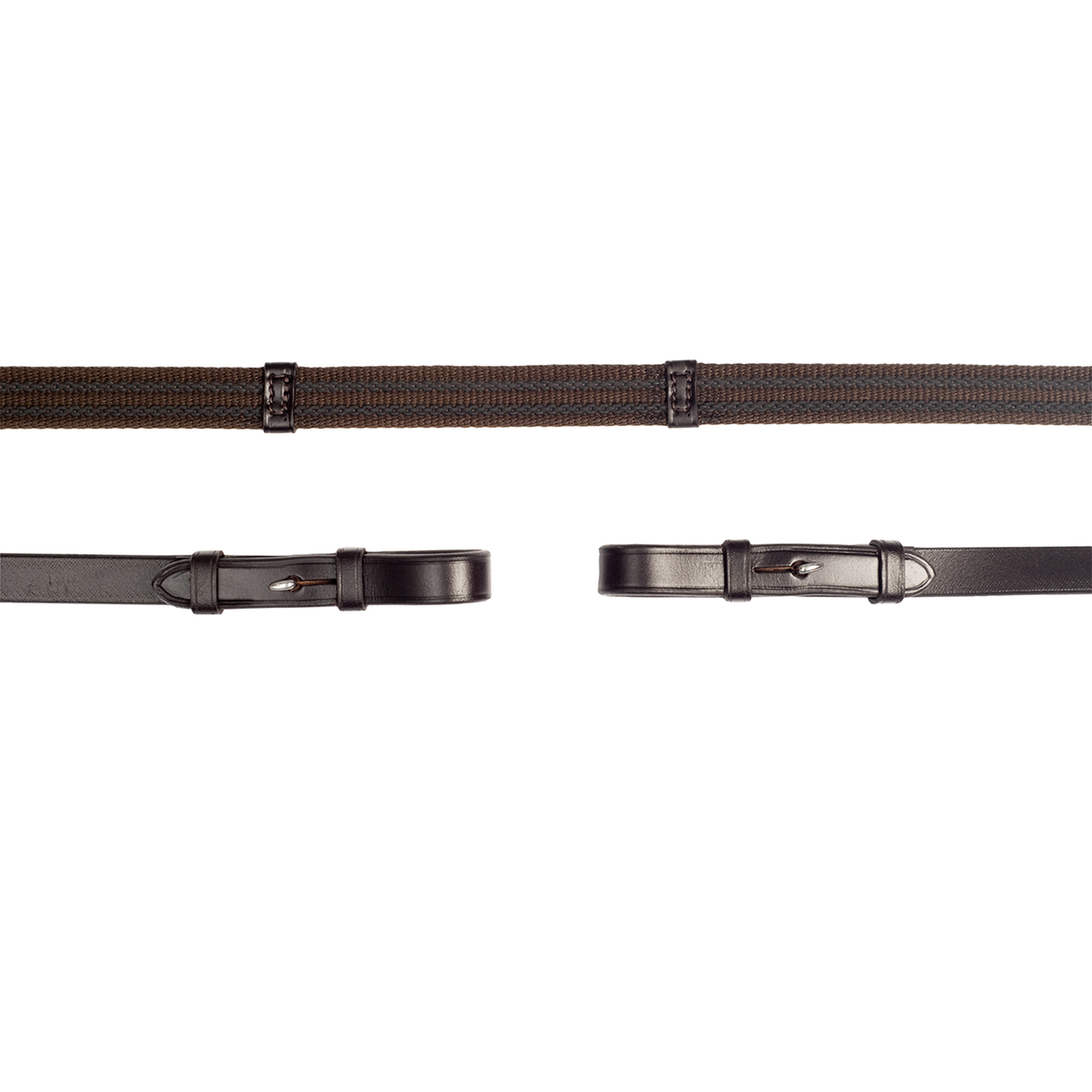 Schockemöhle Sports Grip Reins, Champions Coll. rubber teugel